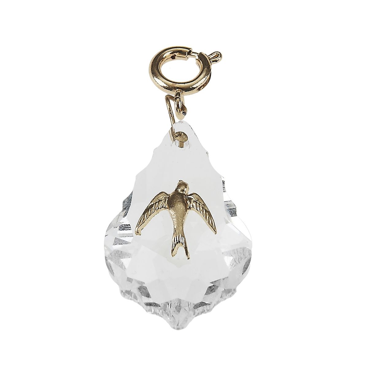 Bird On Chandelier Charm