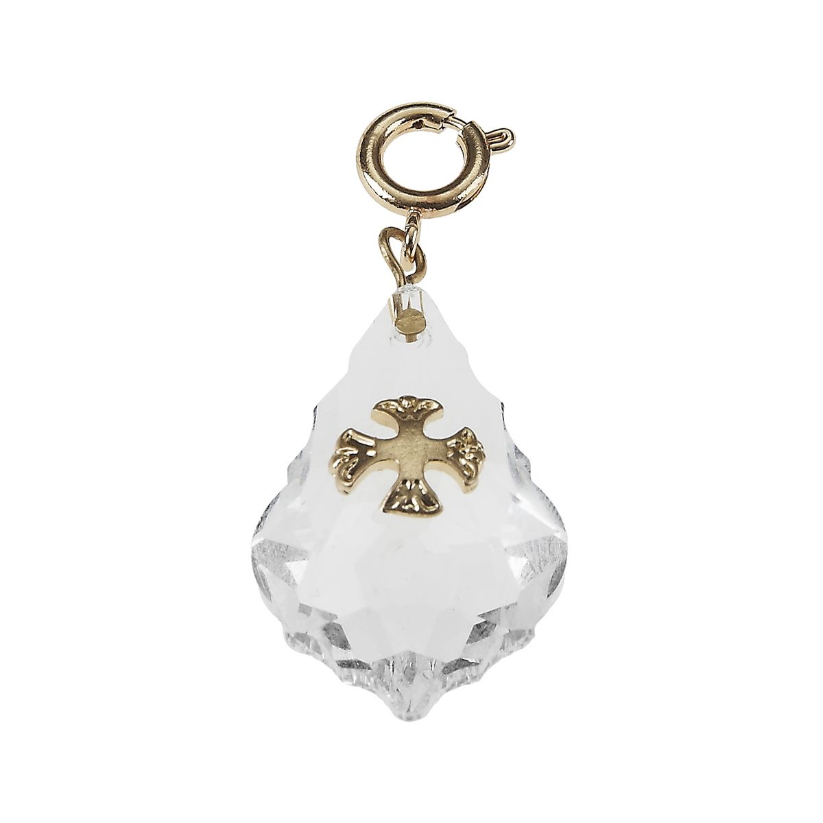 Cross On Chandelier Charm