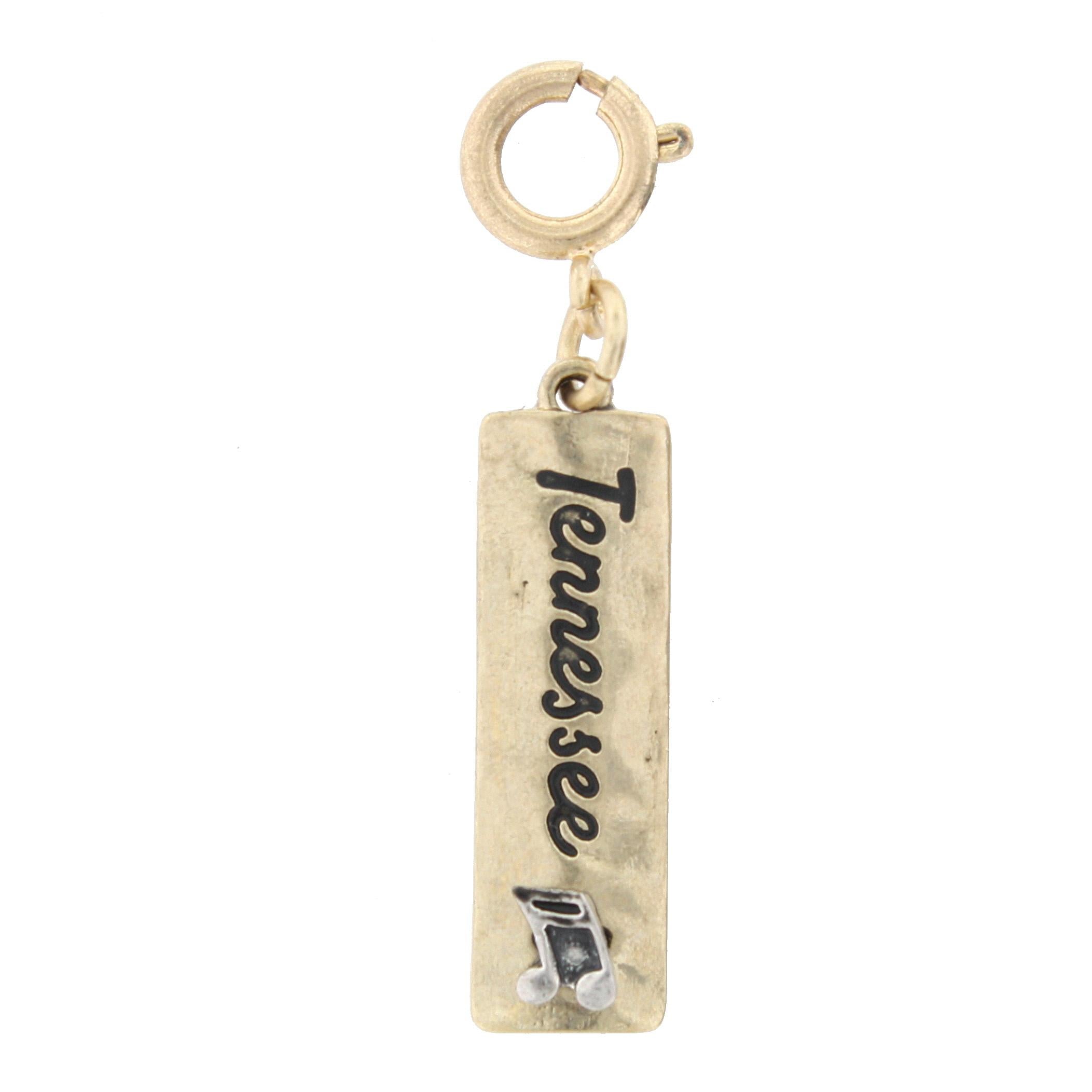 Tennessee with Music Note Charm