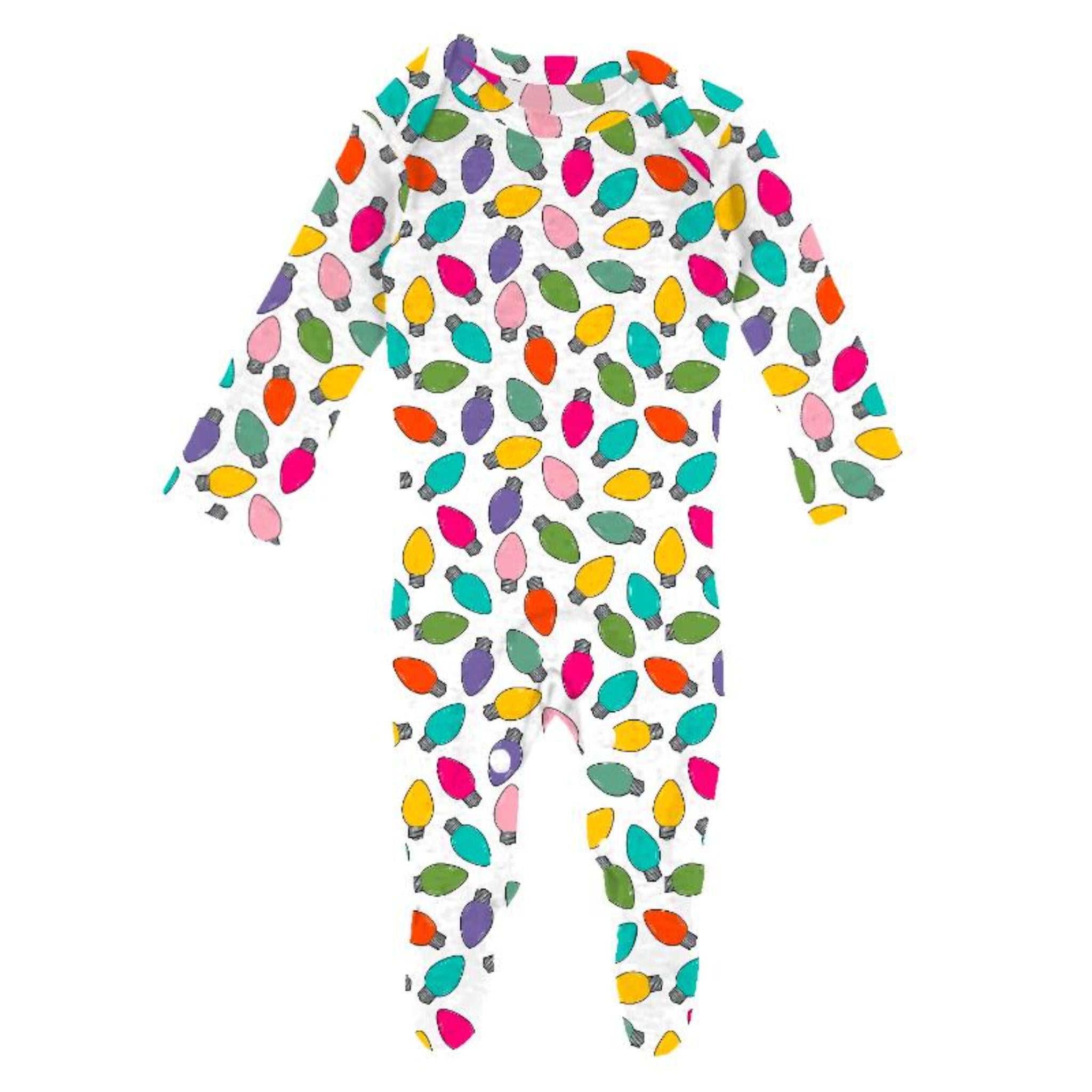Holiday Lights Infant Onesie NB
