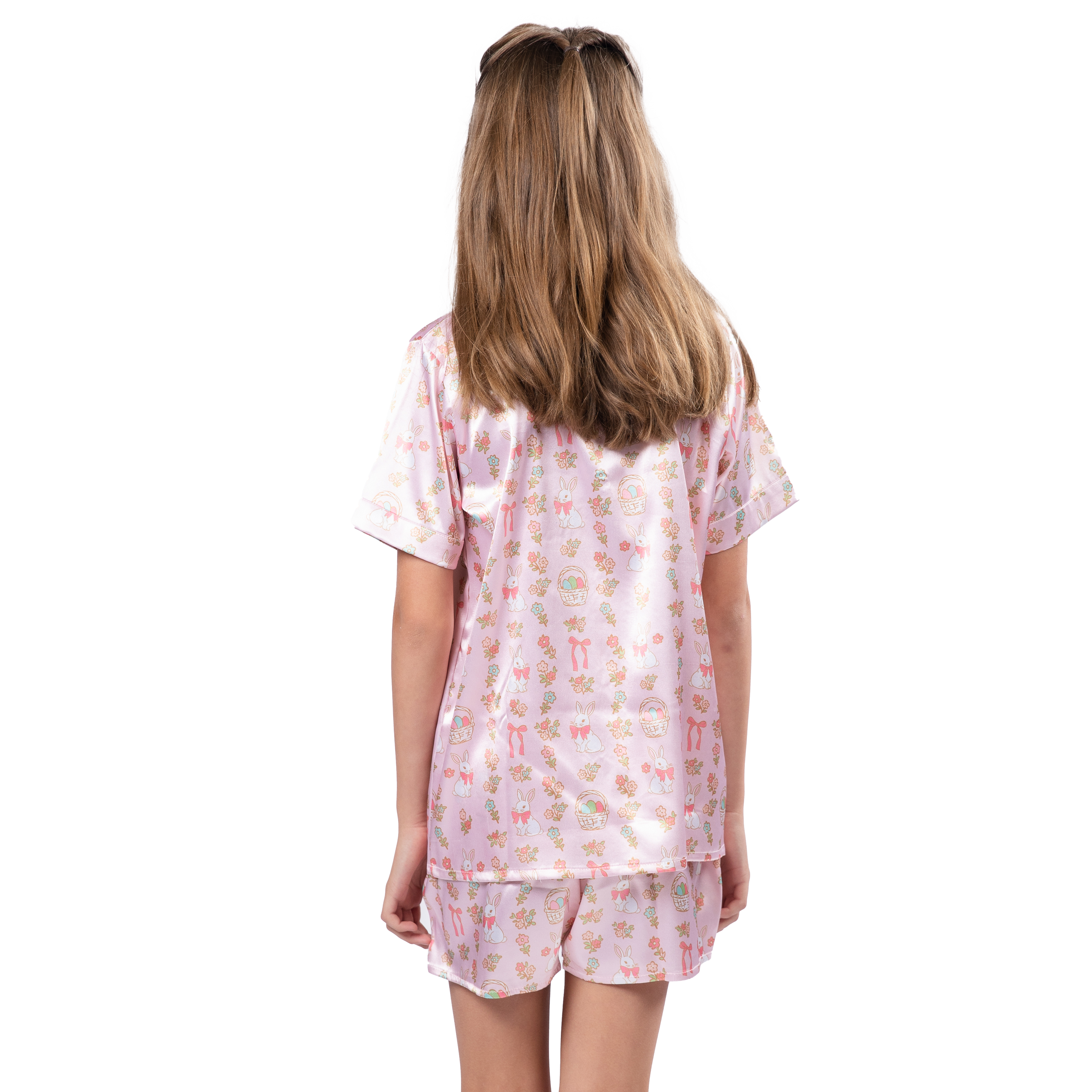 Kids Peter Rabbit Satin Pajama Short Set