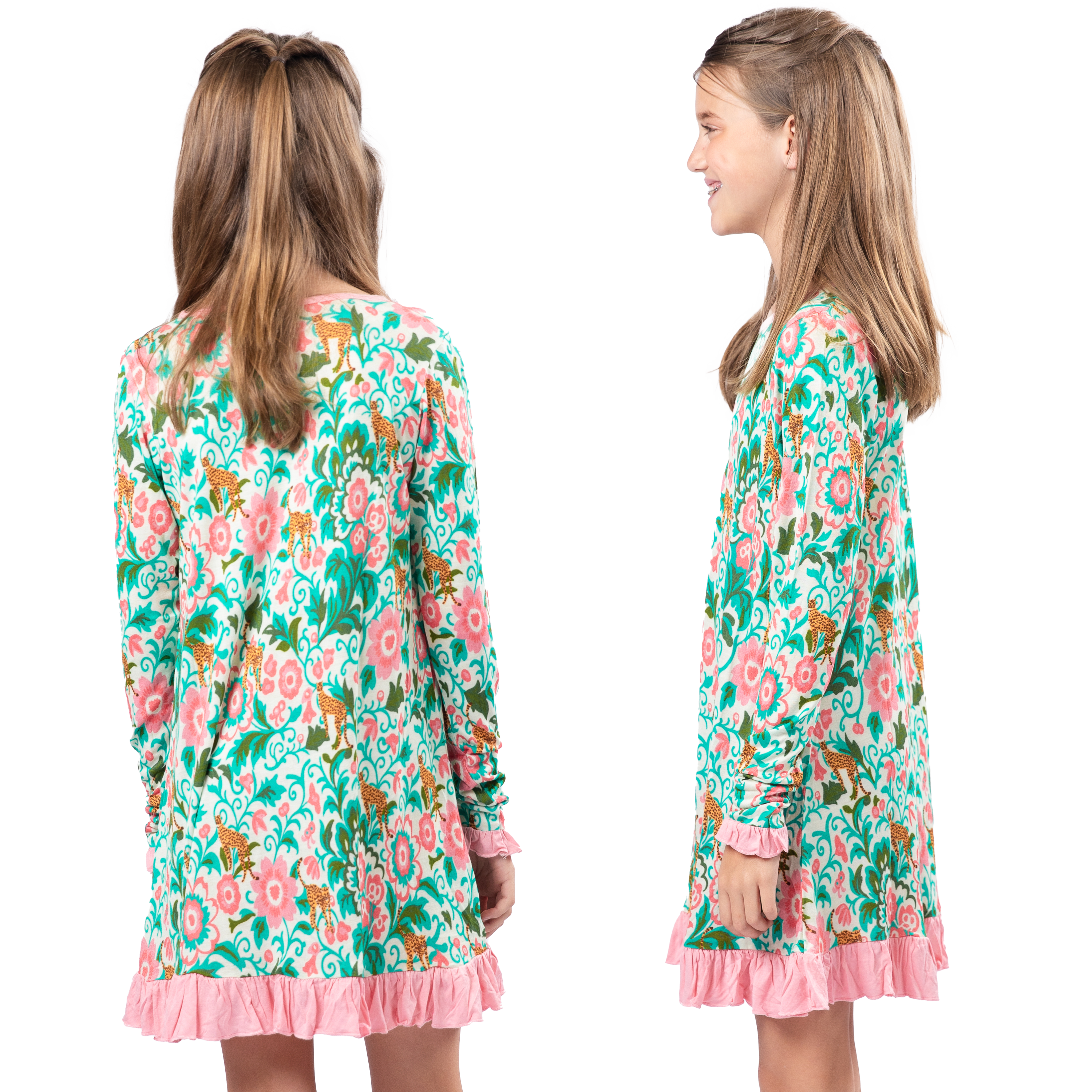 Kids Wild Blooms Bamboo Gown