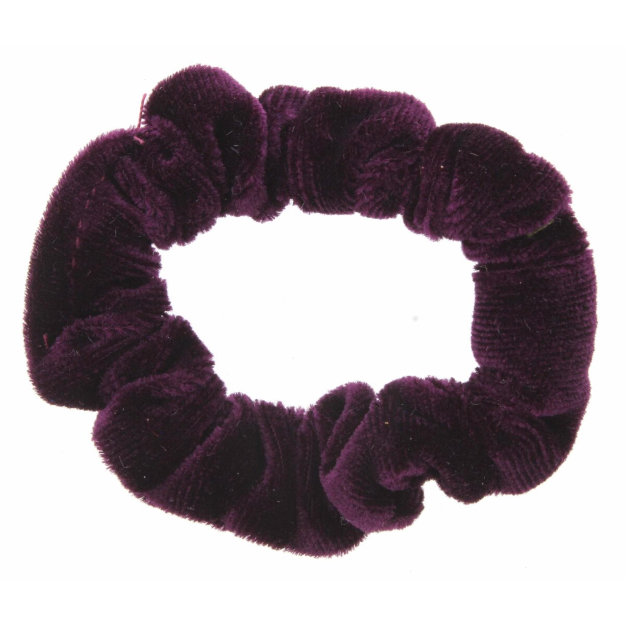 Plum Velvet Small Scrunchie