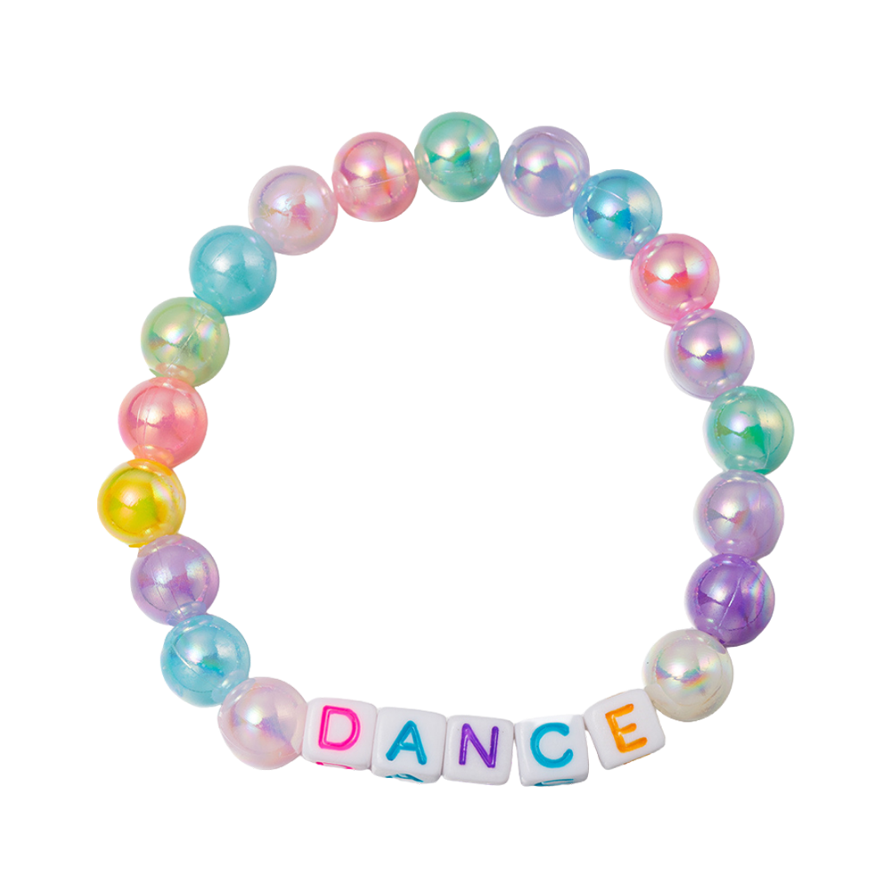 Kids Multi AB with "Dance" Stretch Bracelet