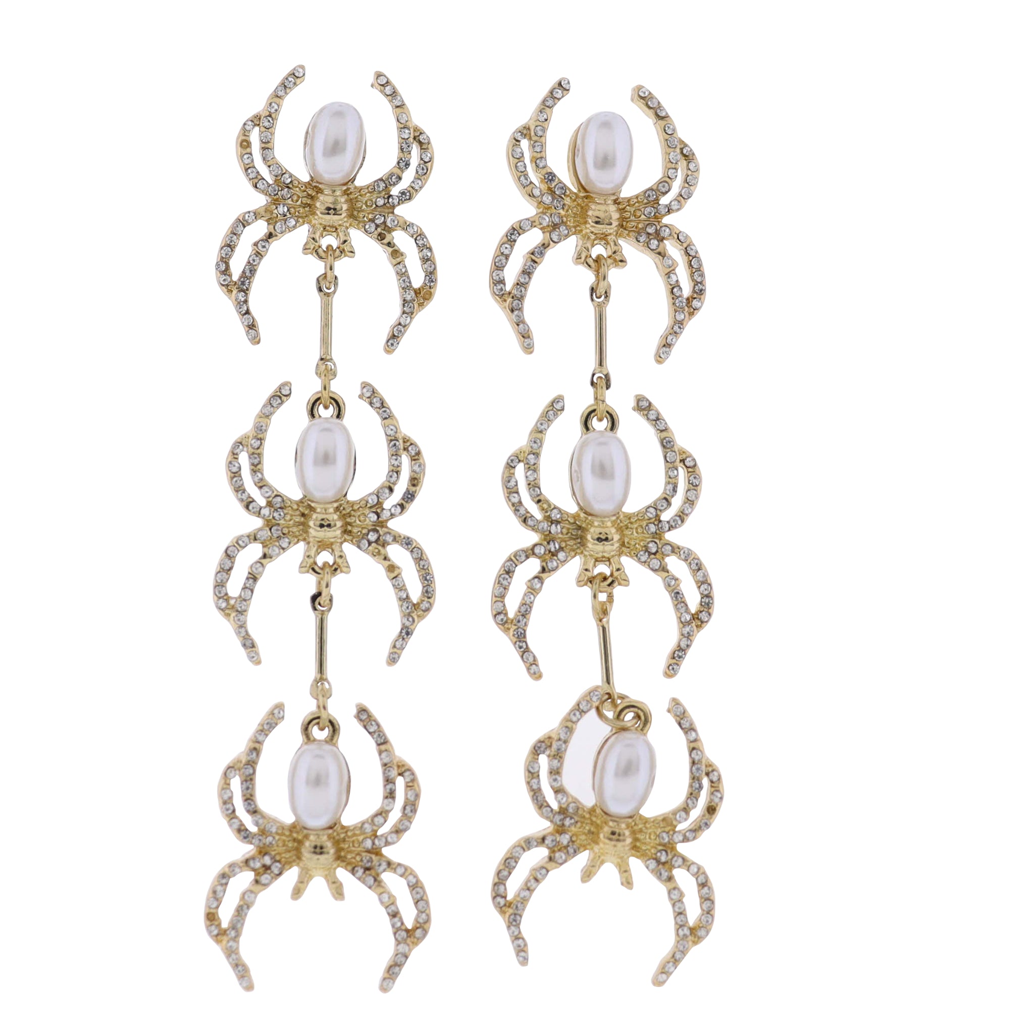 Descending Spiders Earring