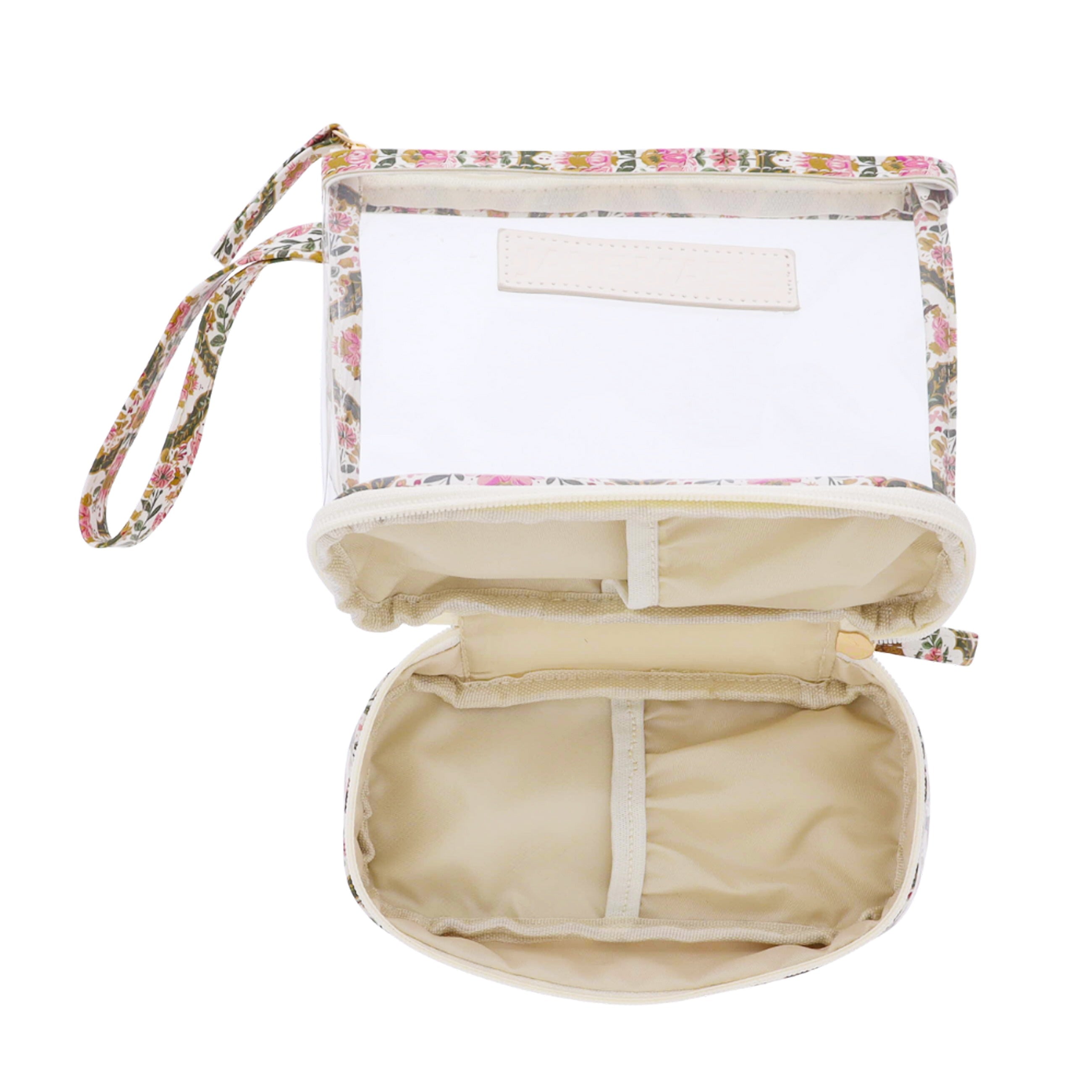 Gilded Pheasant Travel Organizer, 7.25" W X 7" H X 3.5" D
