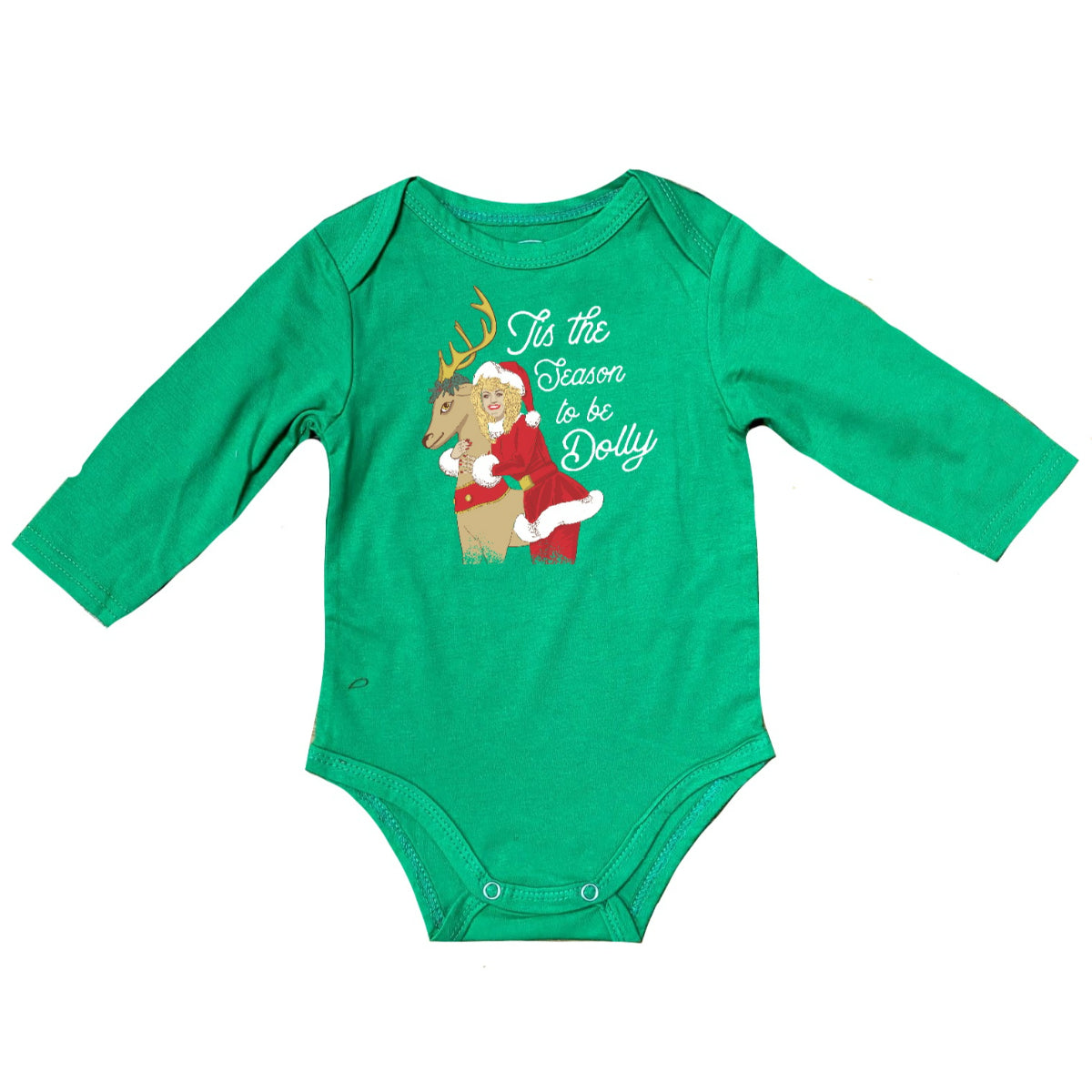 Kids Tis The Season To Be Dolly Baby Onesie Assortment, No Display Package