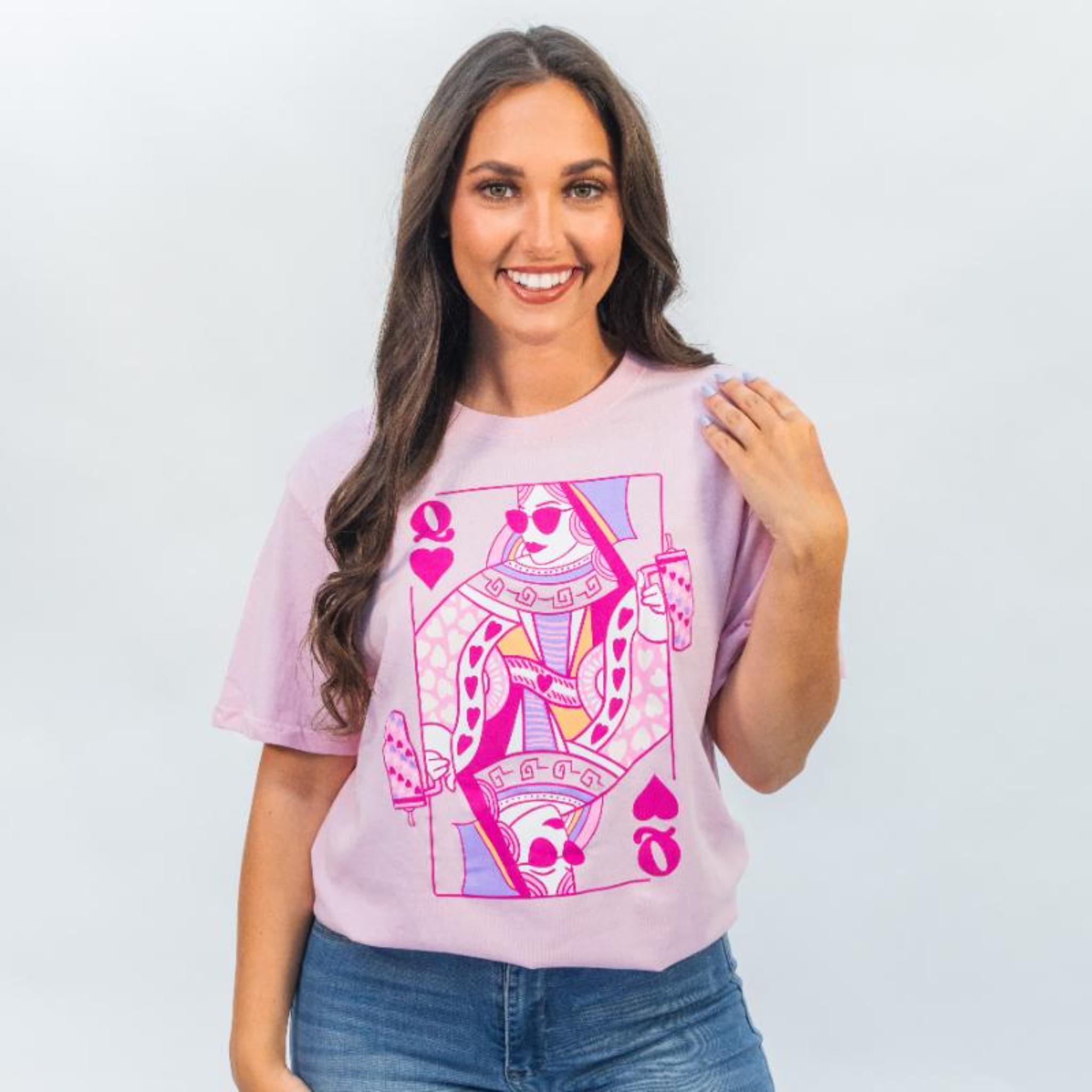 Modern Day Queen Crew T-Shirt Assortment, Display Plus 1 Free T-Shirt