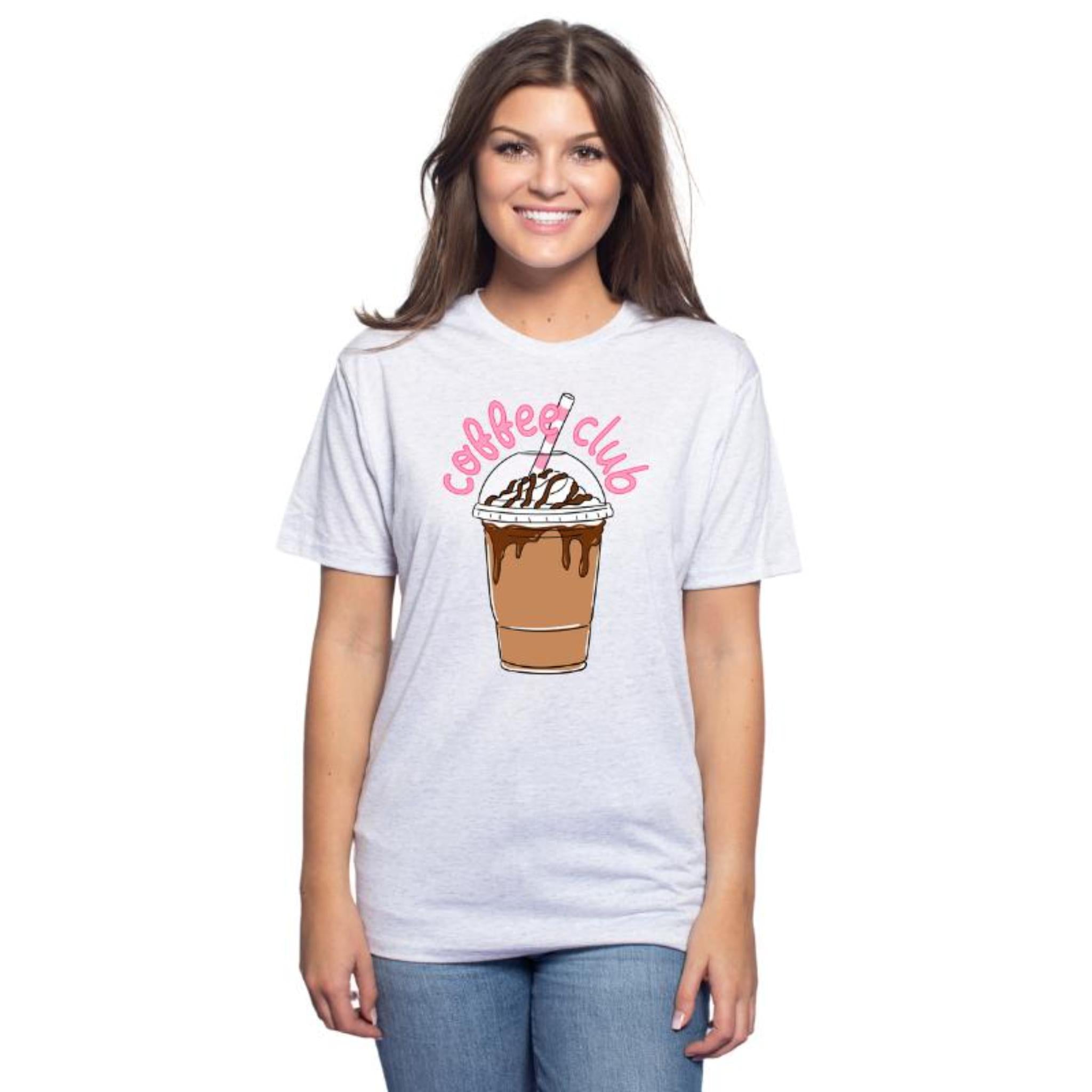 Coffee Club Crew Neck T-Shirt Assortment, No Display Package