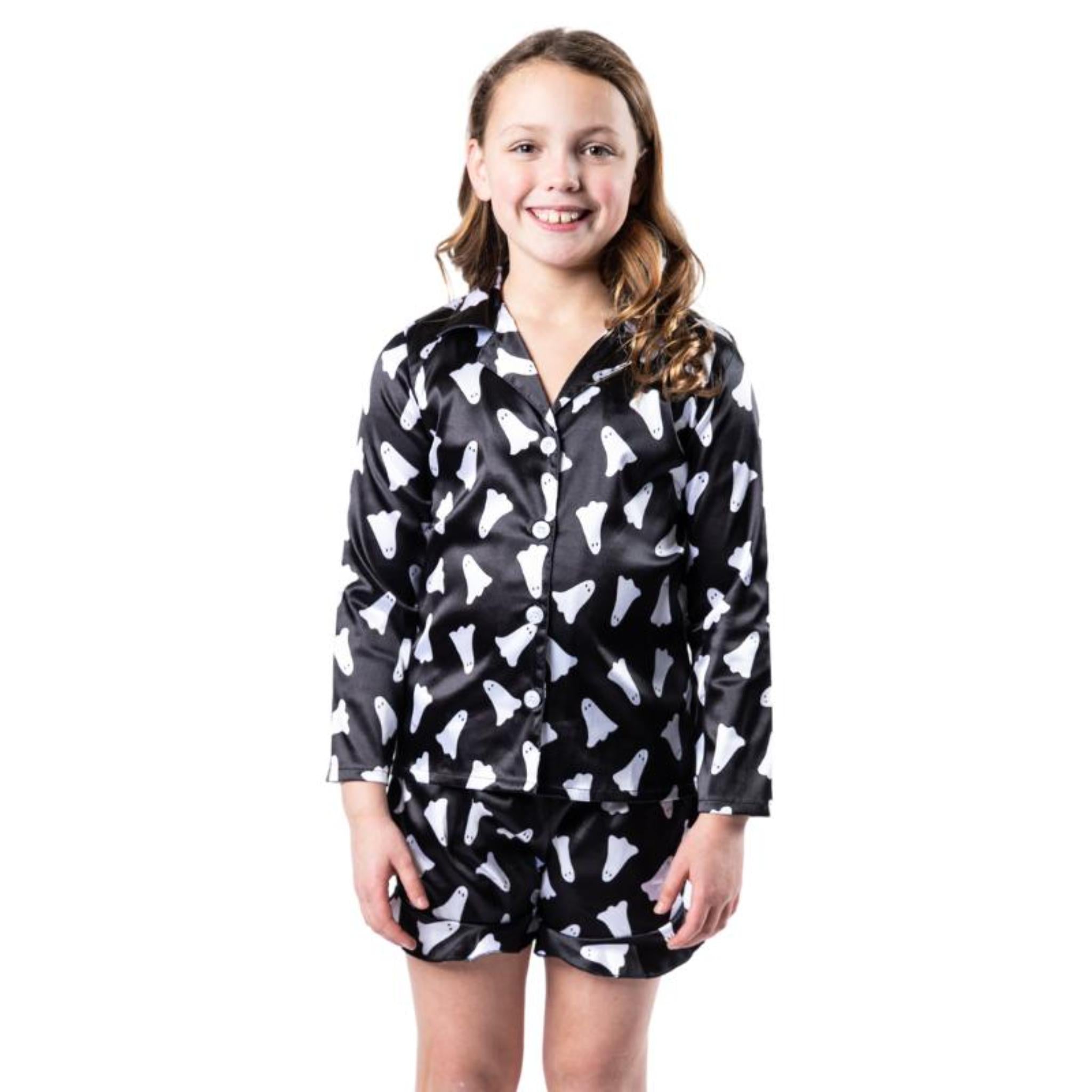 Kids Boo! Pajama Long Sleeve Short Set Assortment, No Display Package