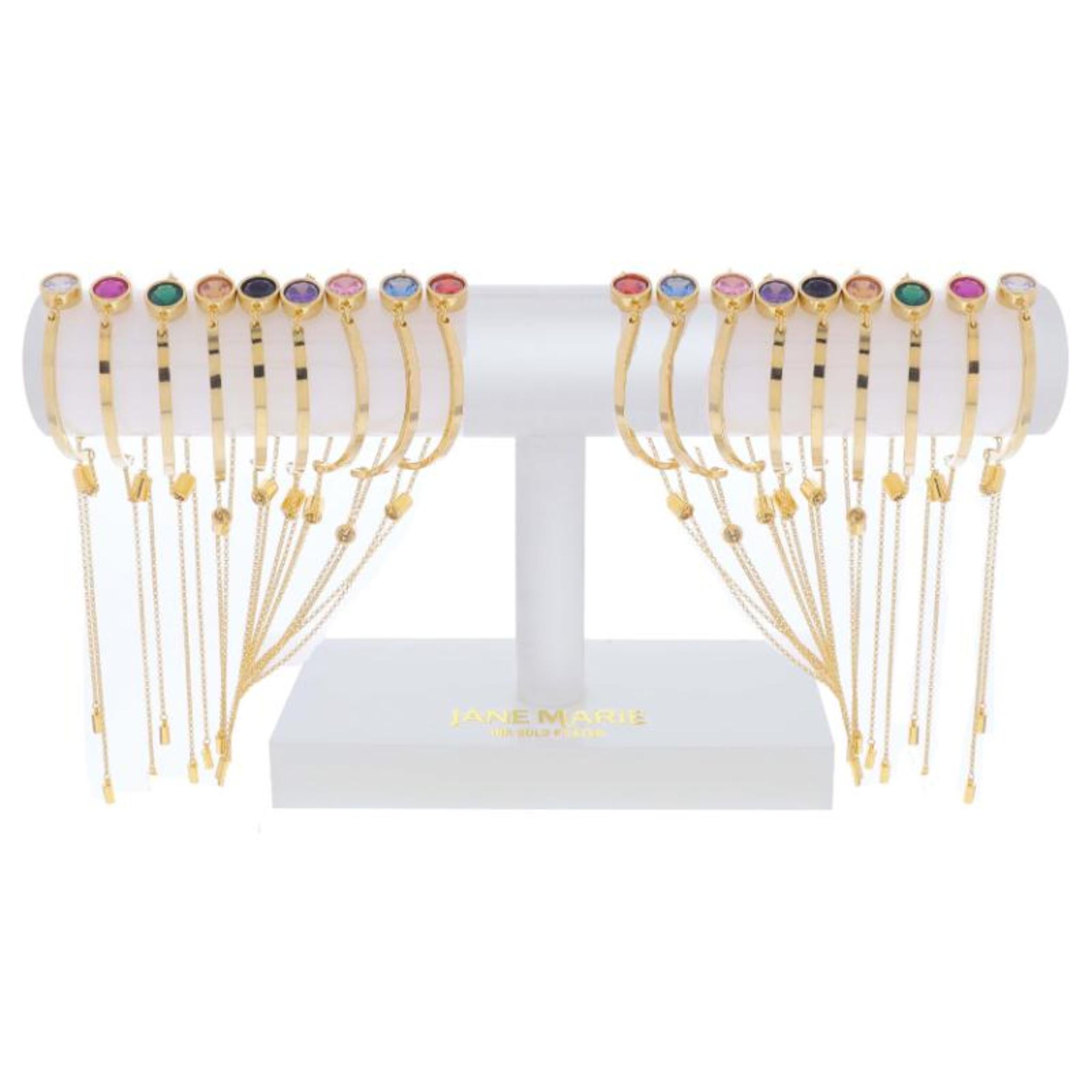 Golden Jewel Bracelets, Display Plus 1 Free Bracelet From This Collection