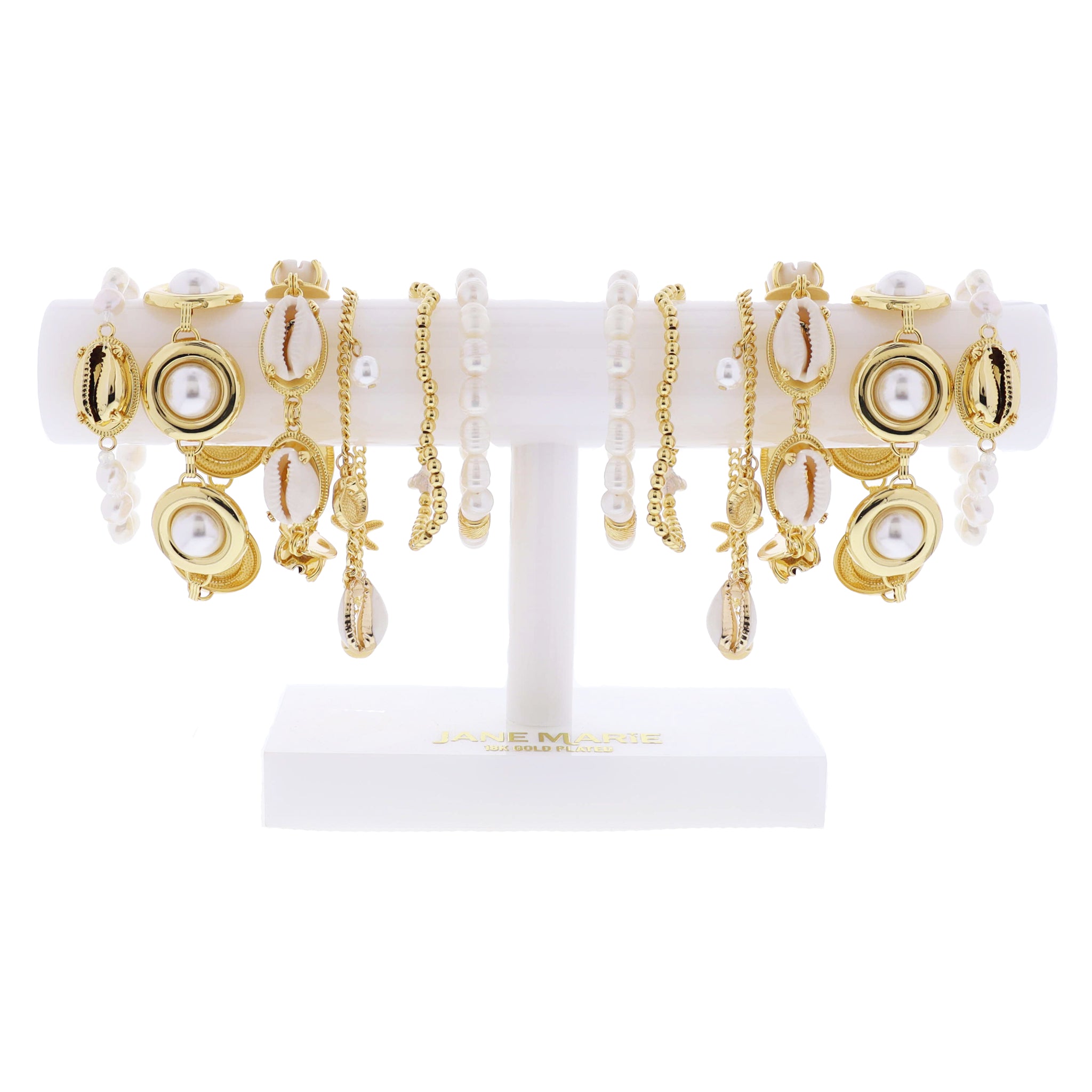 Golden Shelly! Bracelets, Display Package