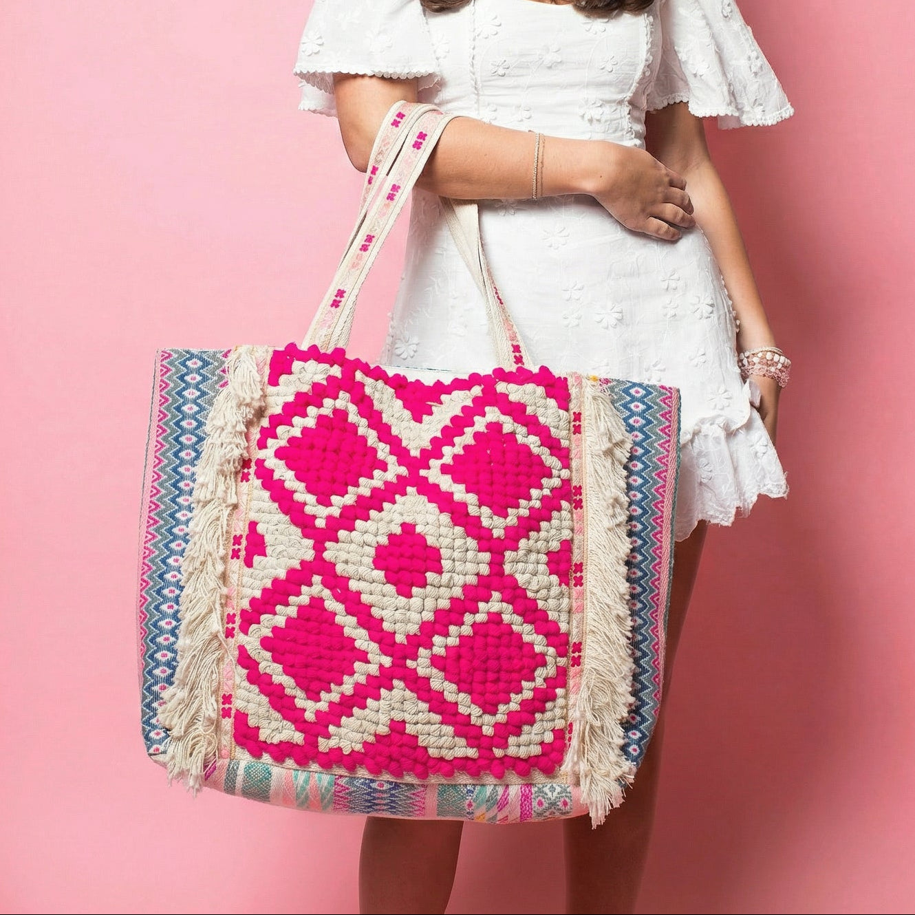 Bright Tote - Premium Cotton Canvas Bag | Jane Marie