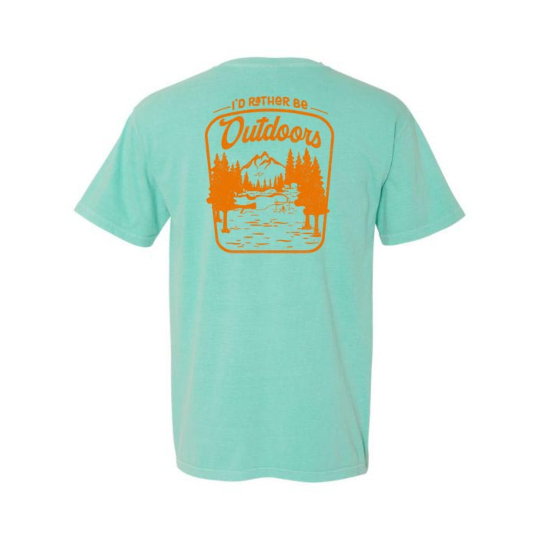 Kids I'd Rather Be Outdoors T-Shirt XS