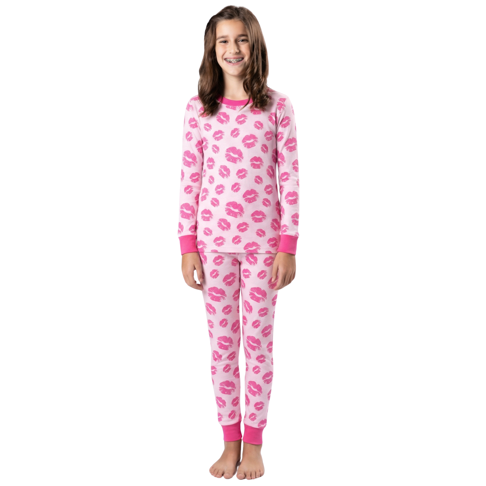 Kids Sugars Jammie Long Sleeve Jogger Set