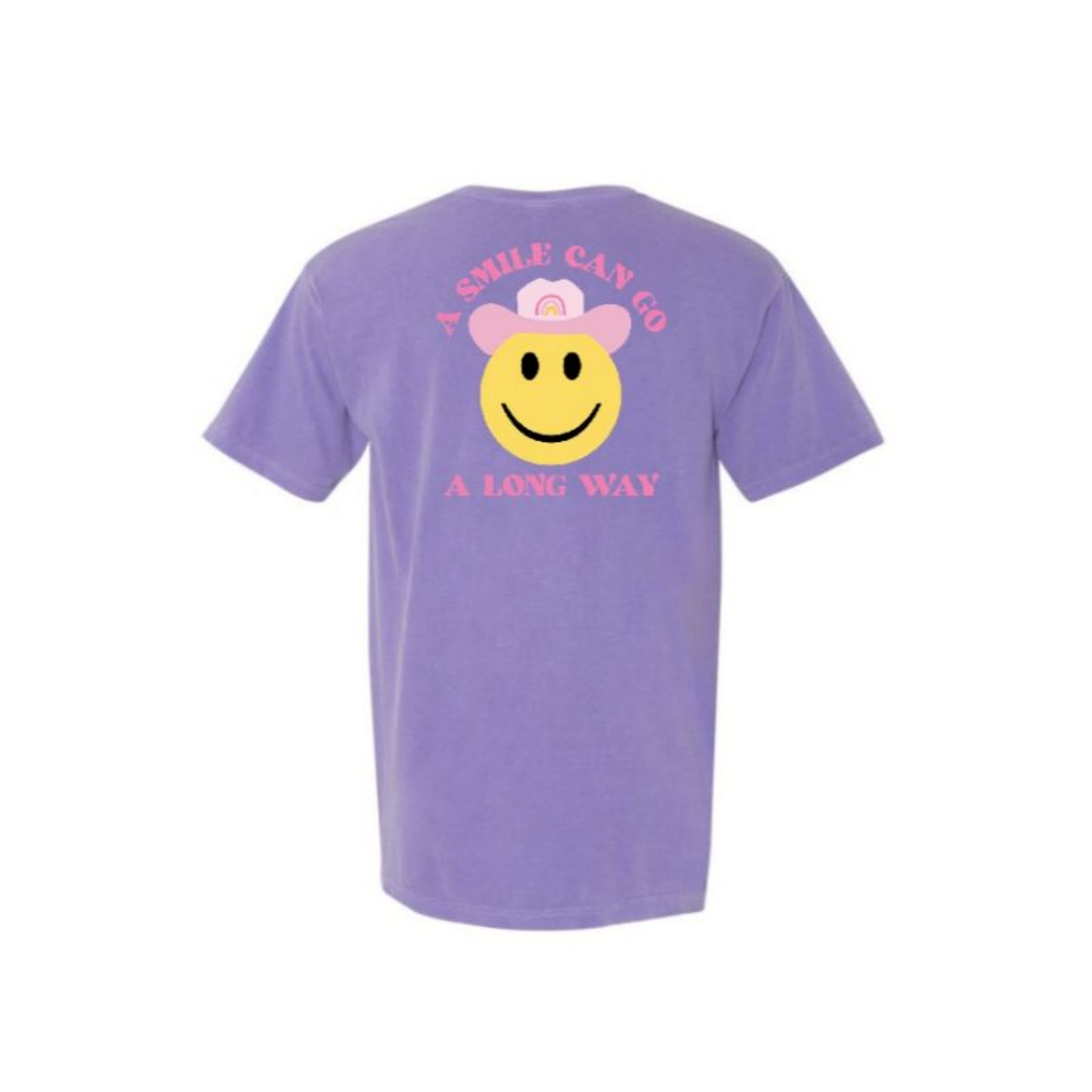 Kids A Smile Can Go A Long Way Crew Neck T-Shirt 2T