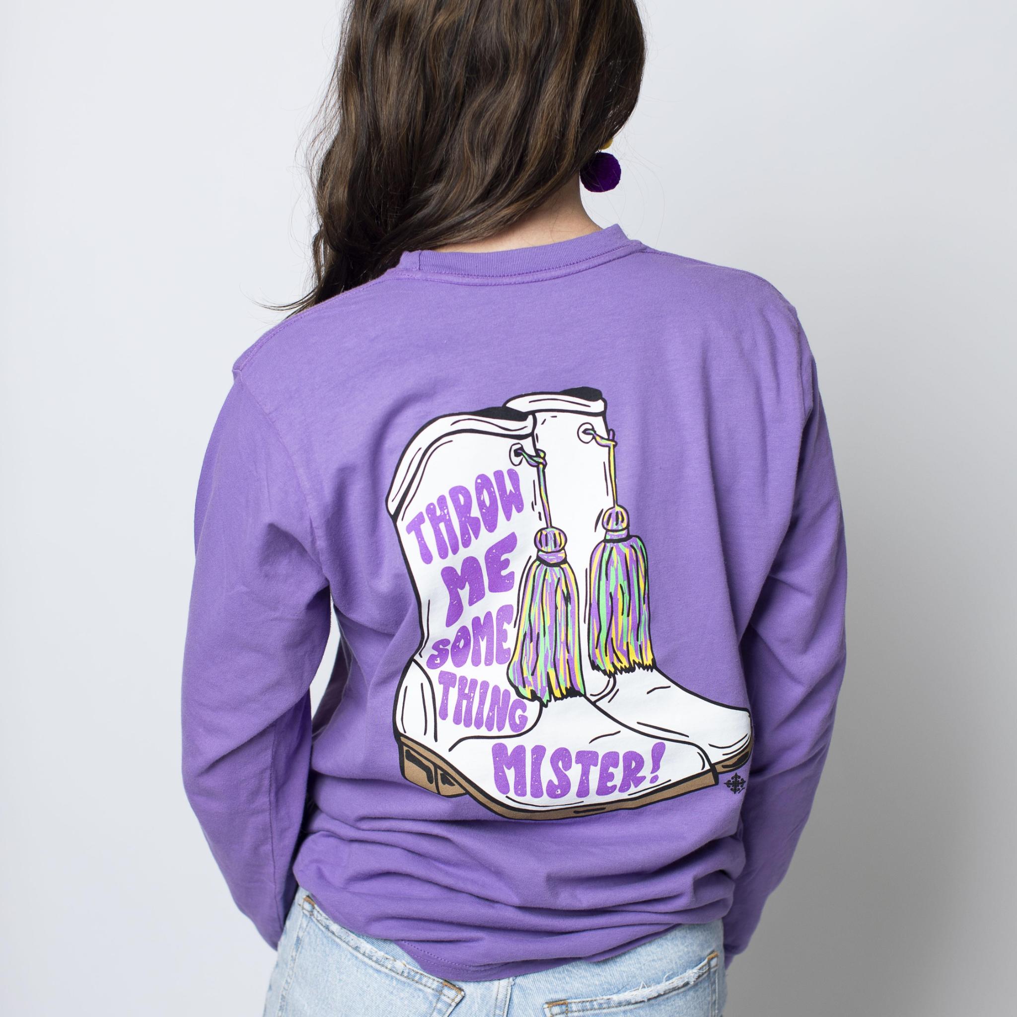 Throw Me Something Mister Long Sleeve T-Shirt L