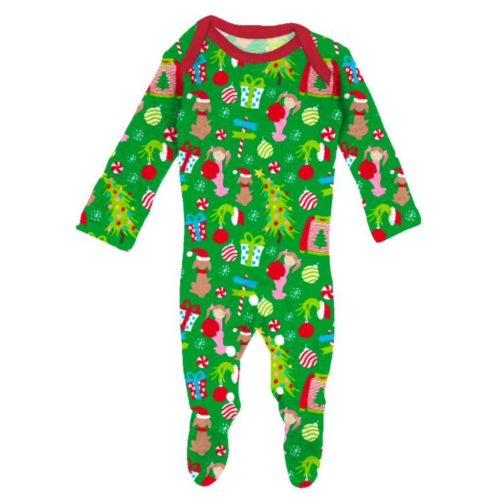 Kids Merry Whatever Jammie Onesie NB