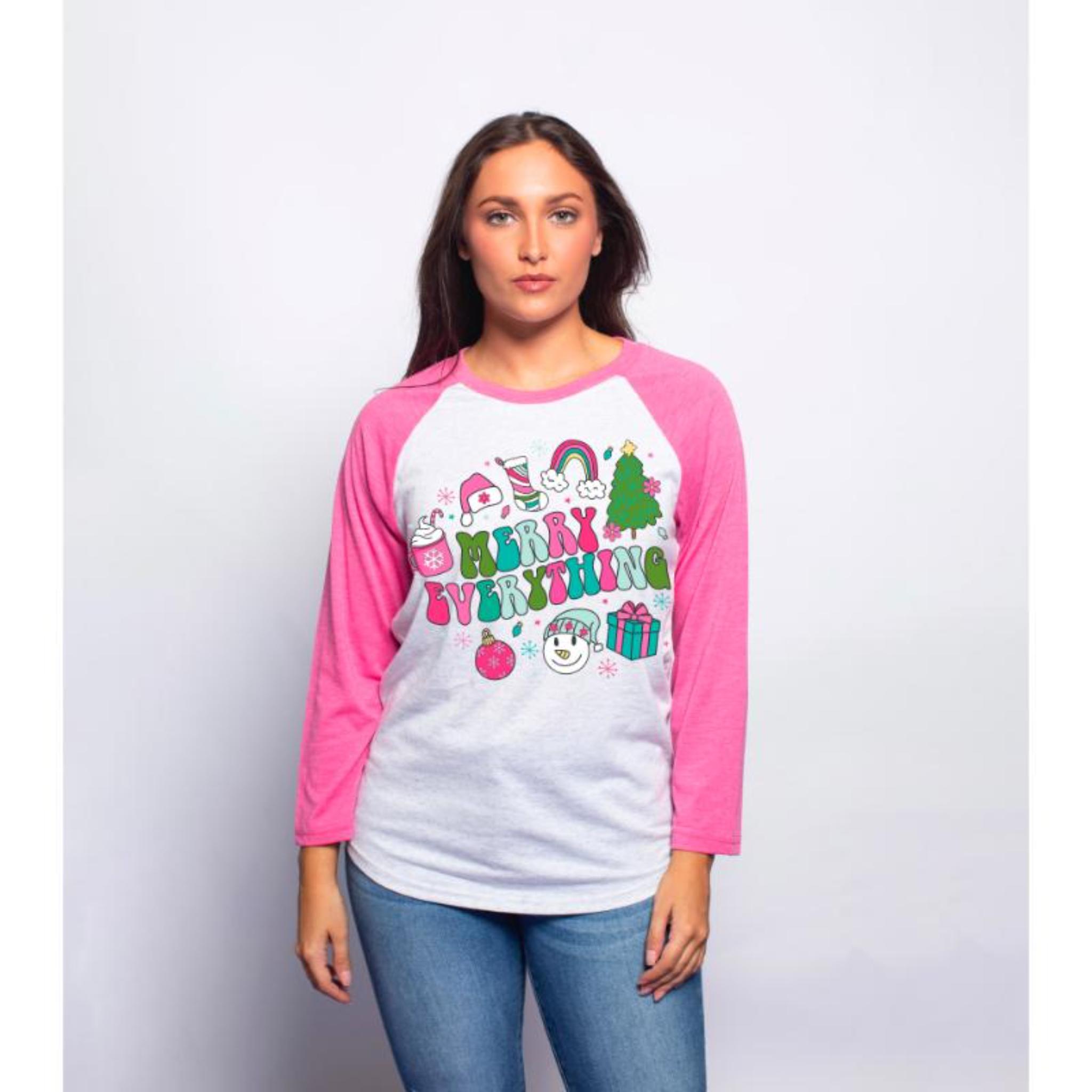 Merry Everything 3/4 Sleeve T-Shirt