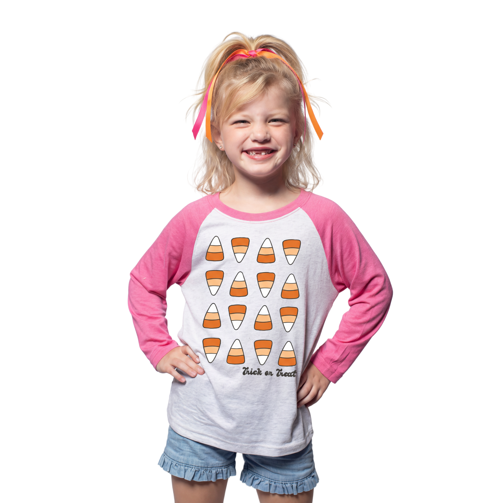 Kids Trick or Treat Candy Corn T-Shirt