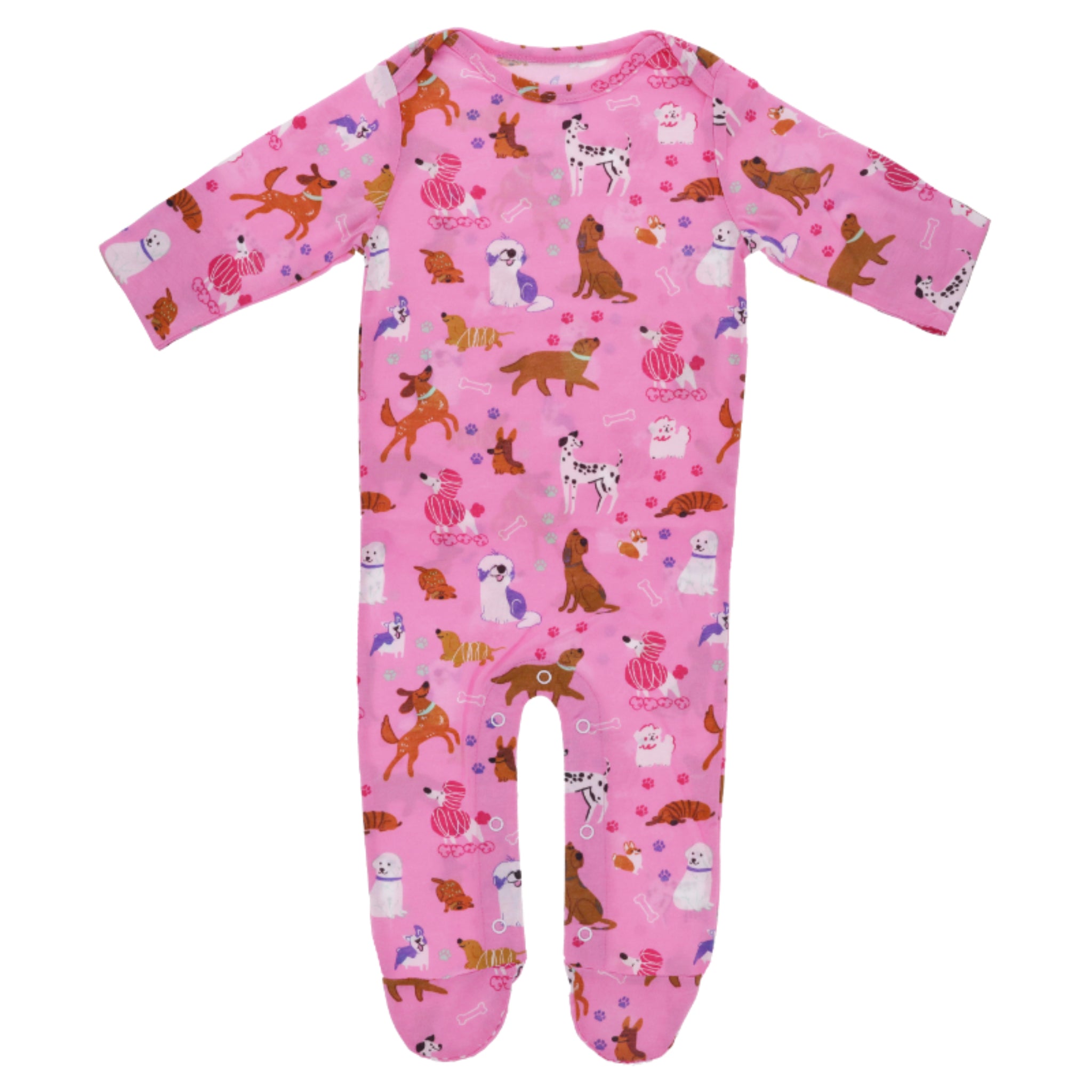 Kids Dogs are My Favorite People Jammie Onesie 18MO