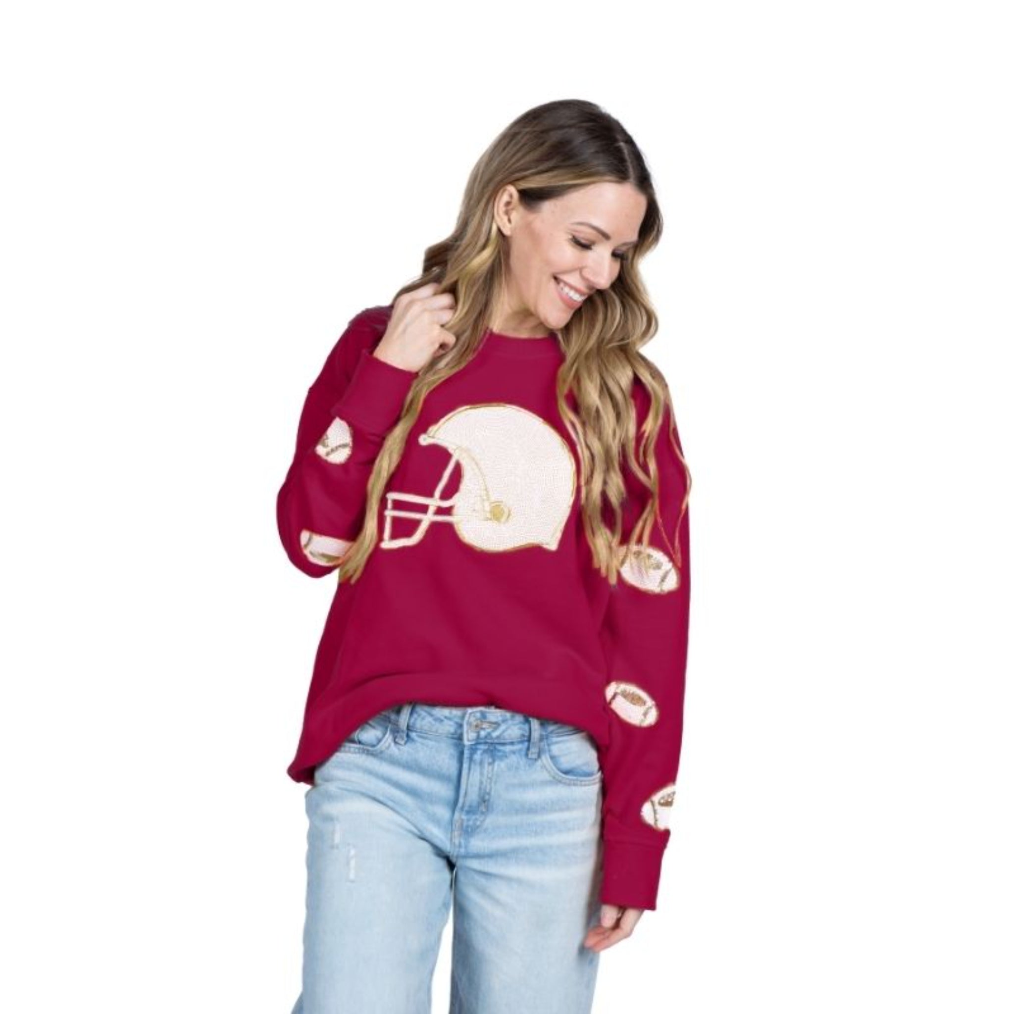 Team Pride Maroon Sweatshirt XL