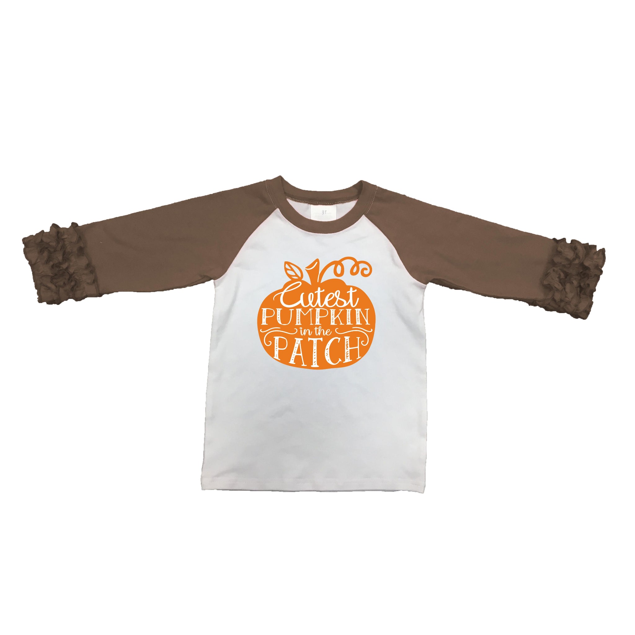 Kids Cutest Pumpkin In The Patch 3/4 Sleeve T-Shirt M