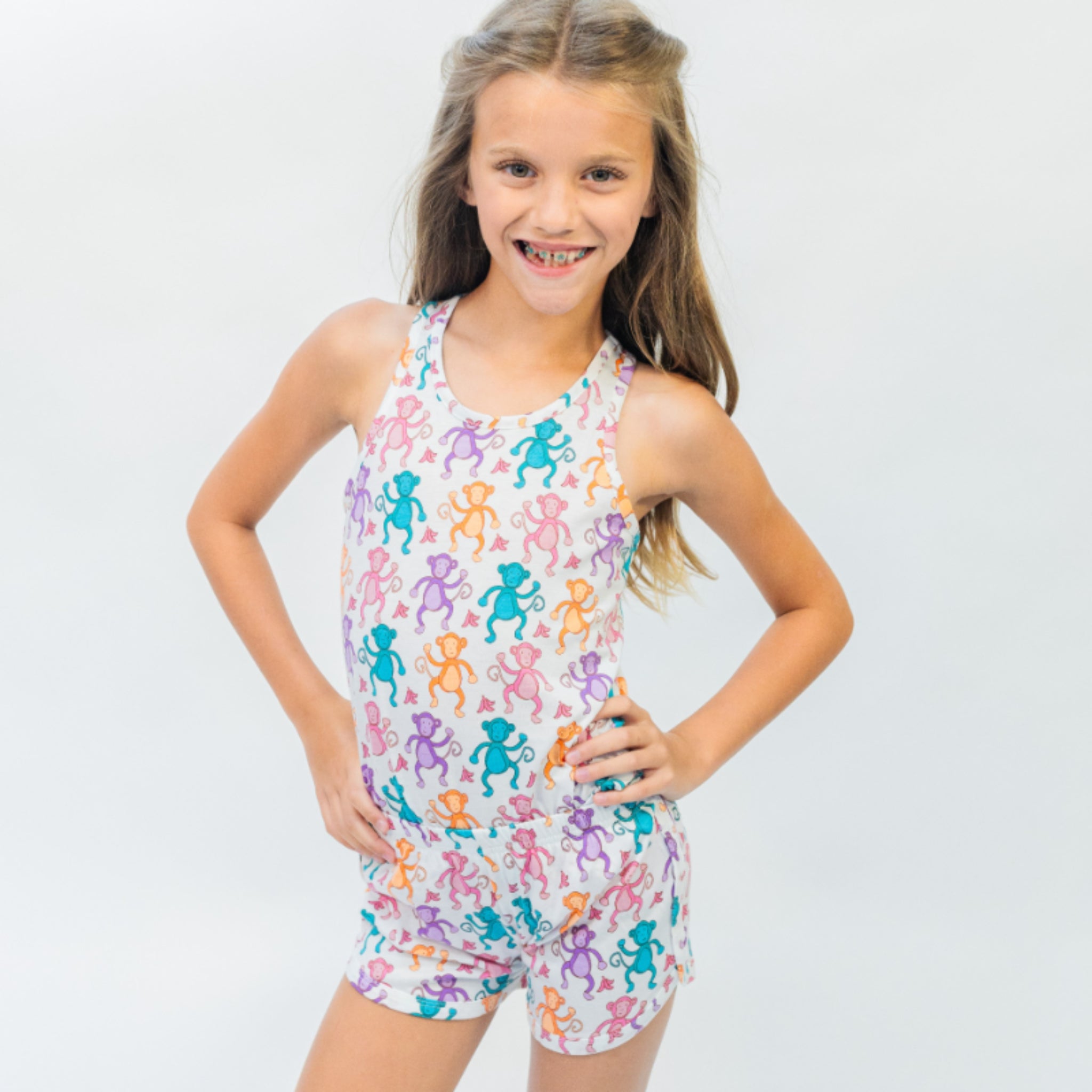 Kids BaNaNa's Tank Top Jammie Short Set 2T