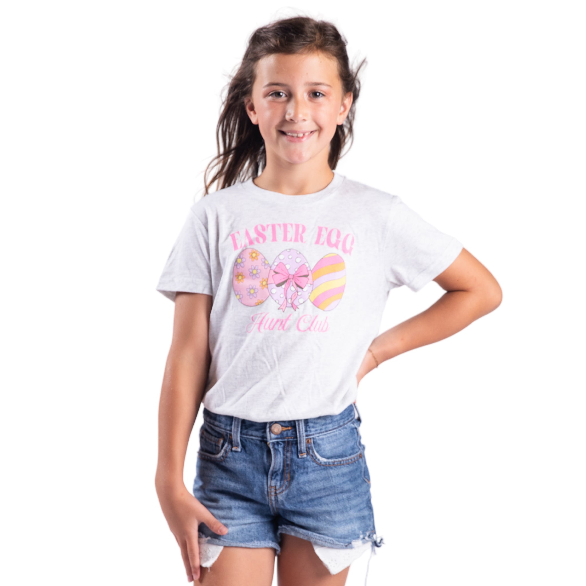 Kids Easter Egg Hunt Club T-Shirt S