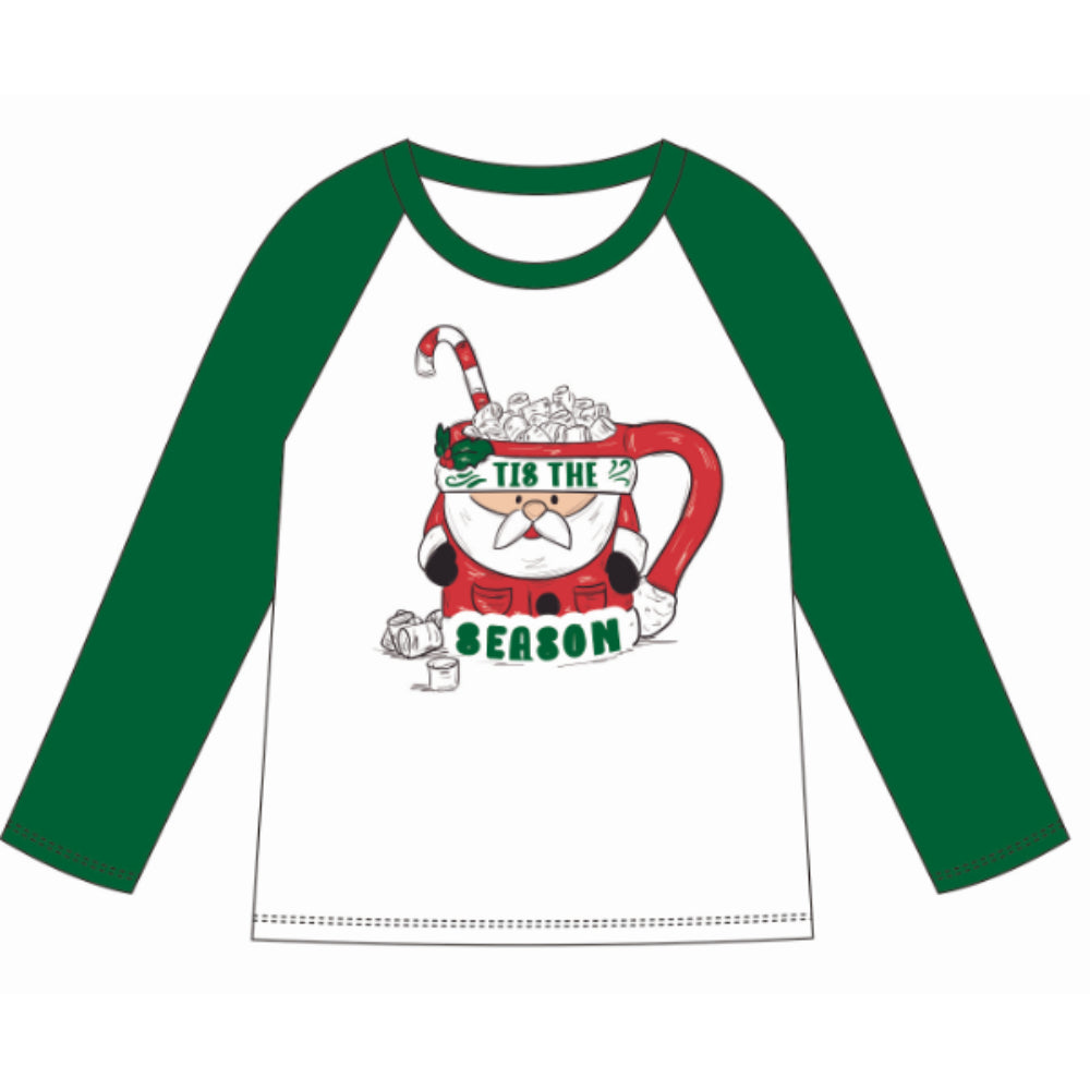 Kids Tis The Season 3/4 Sleeve T-Shirt