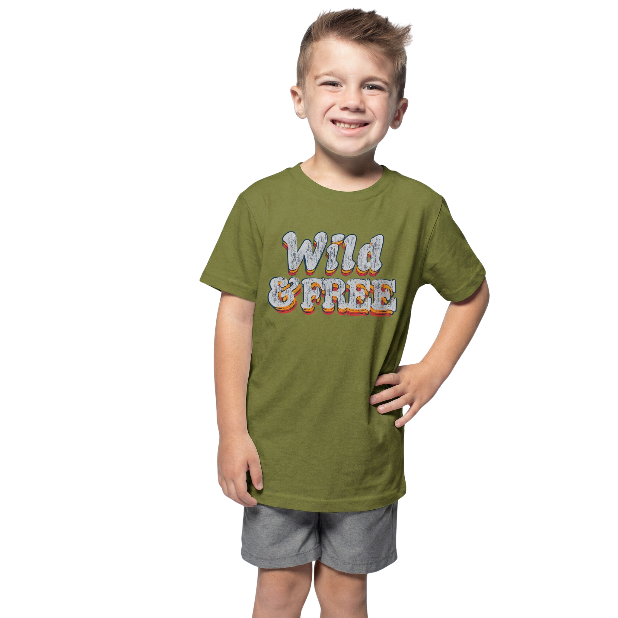 Kids Wild and Free T-Shirt