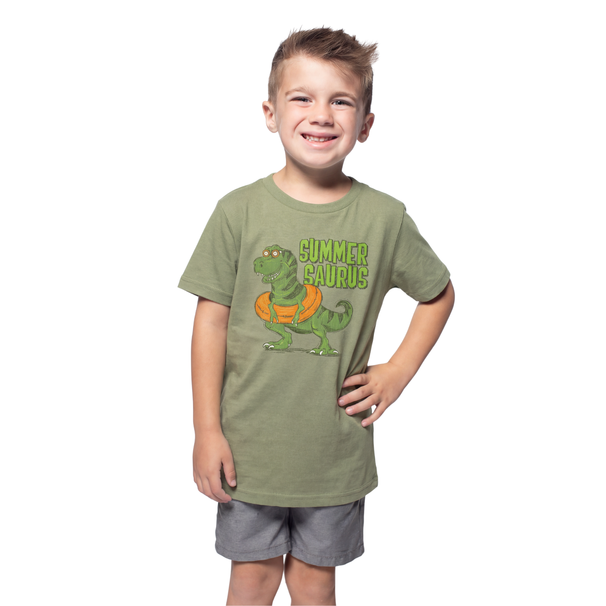 Kids Summer Saurus T-Shirt