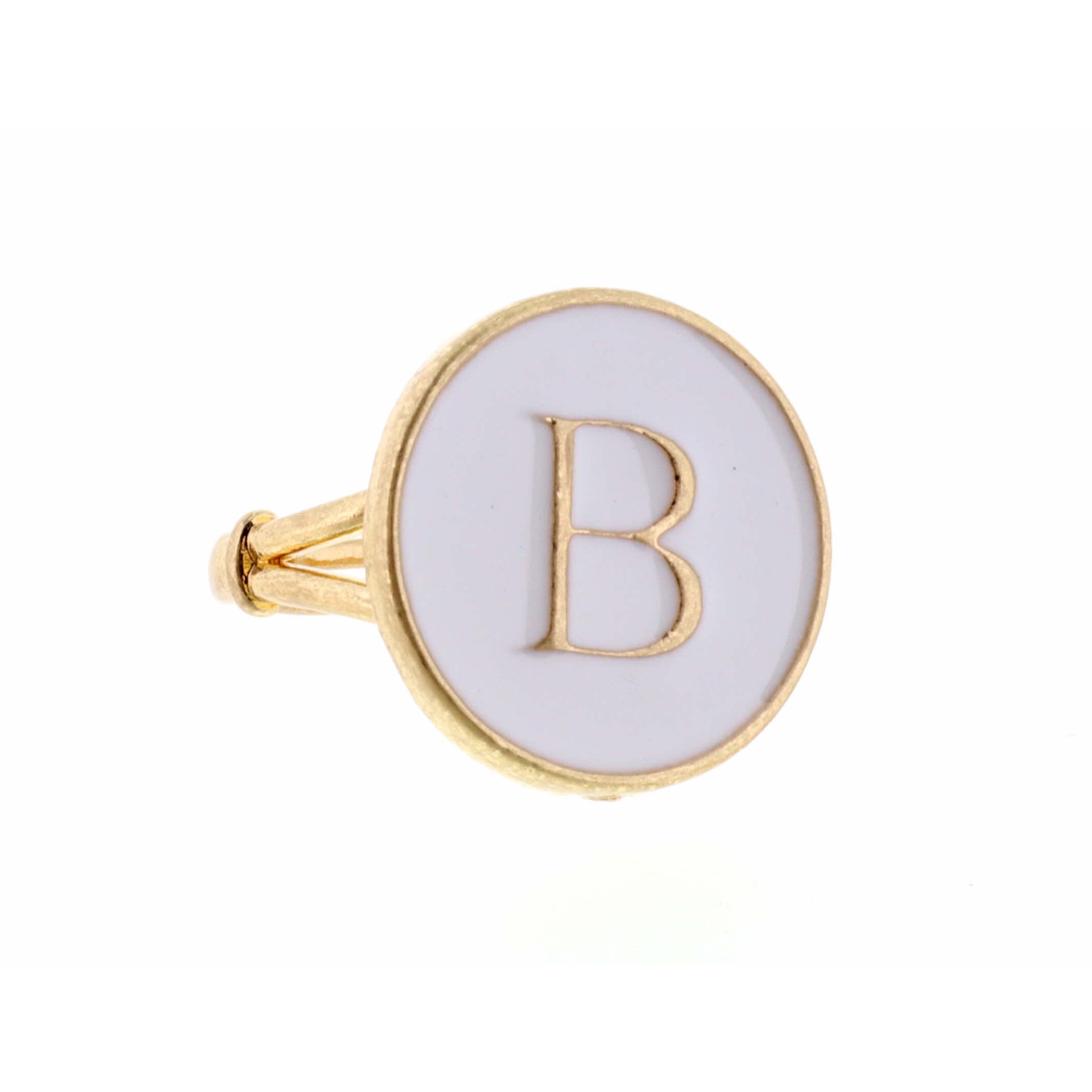 White Epoxy "B" Initial Ring