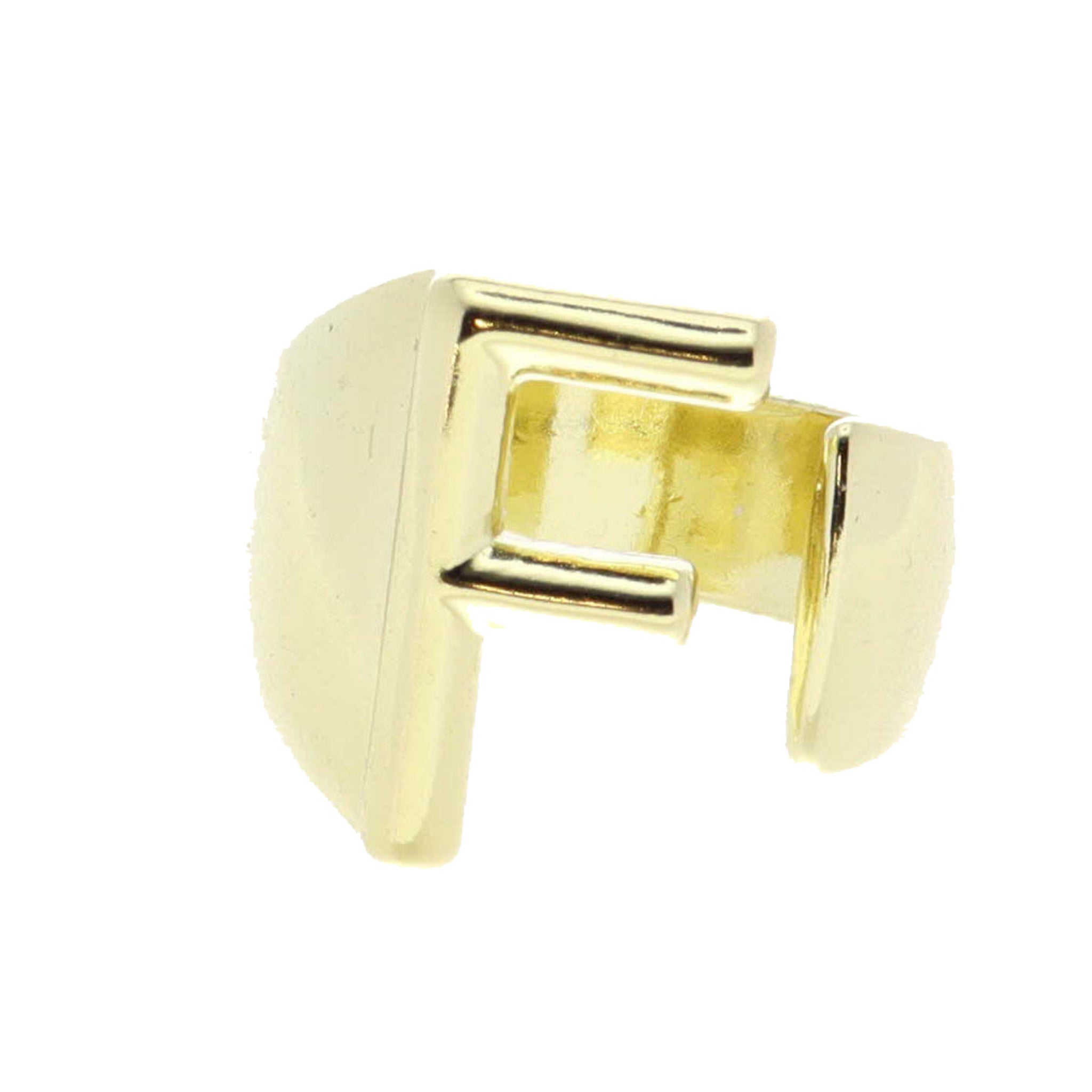 Gold Initial "F" Wrap Ring