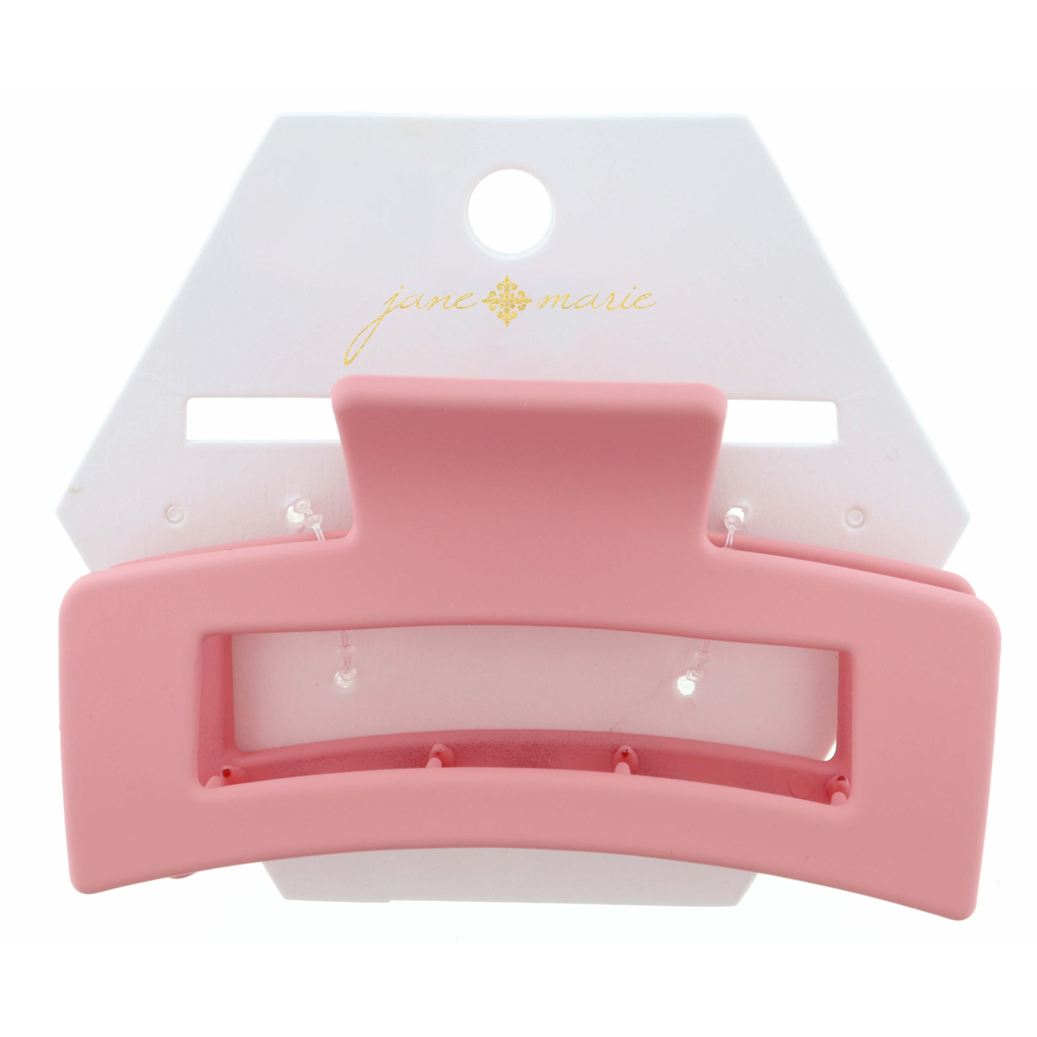 Large Orange Claw Hair Clip