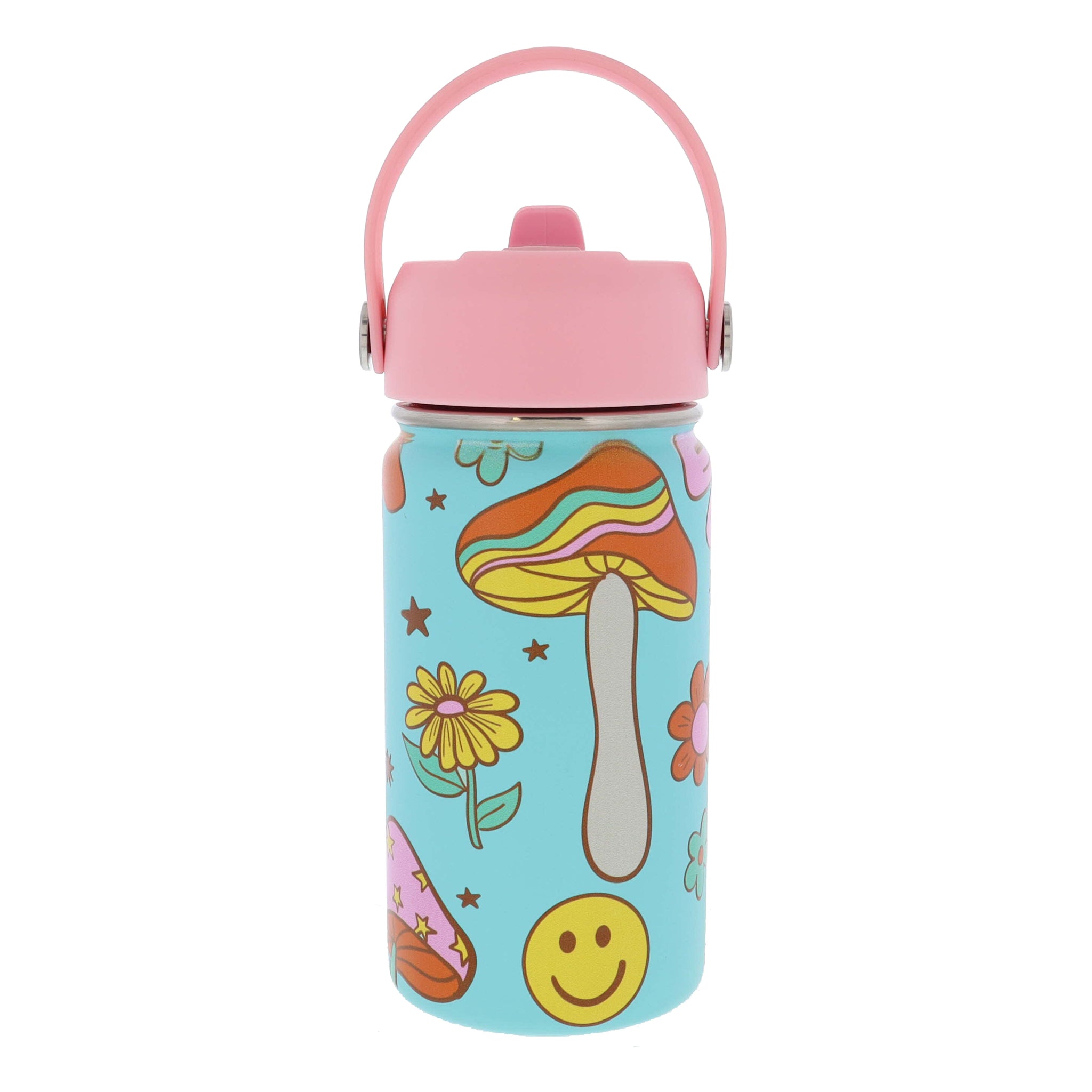 Kids Totally Happy 12 Oz. Bottle With Straw Cap