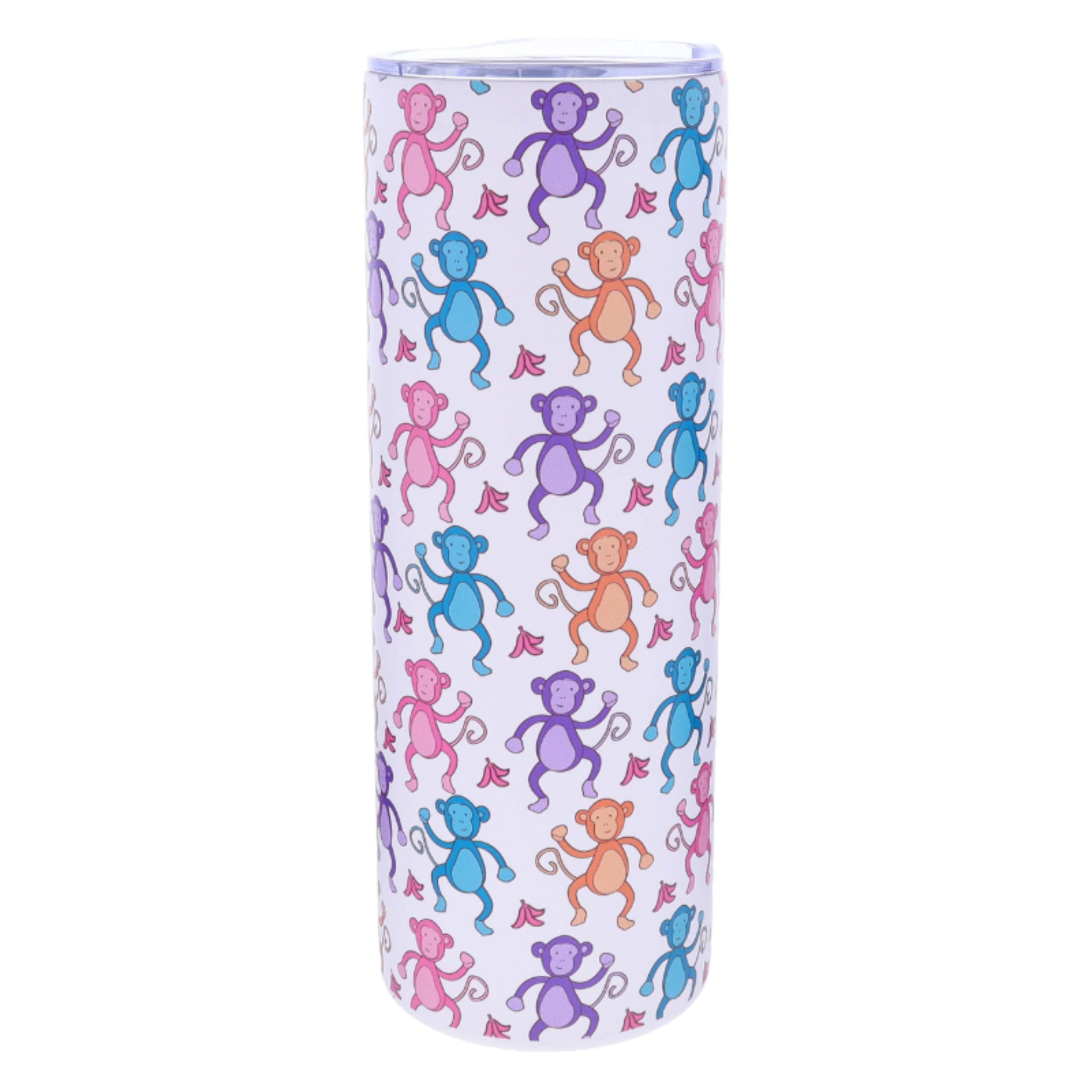 BaNaNa's 20 Oz. Skinny Tumbler With Lid And Straw