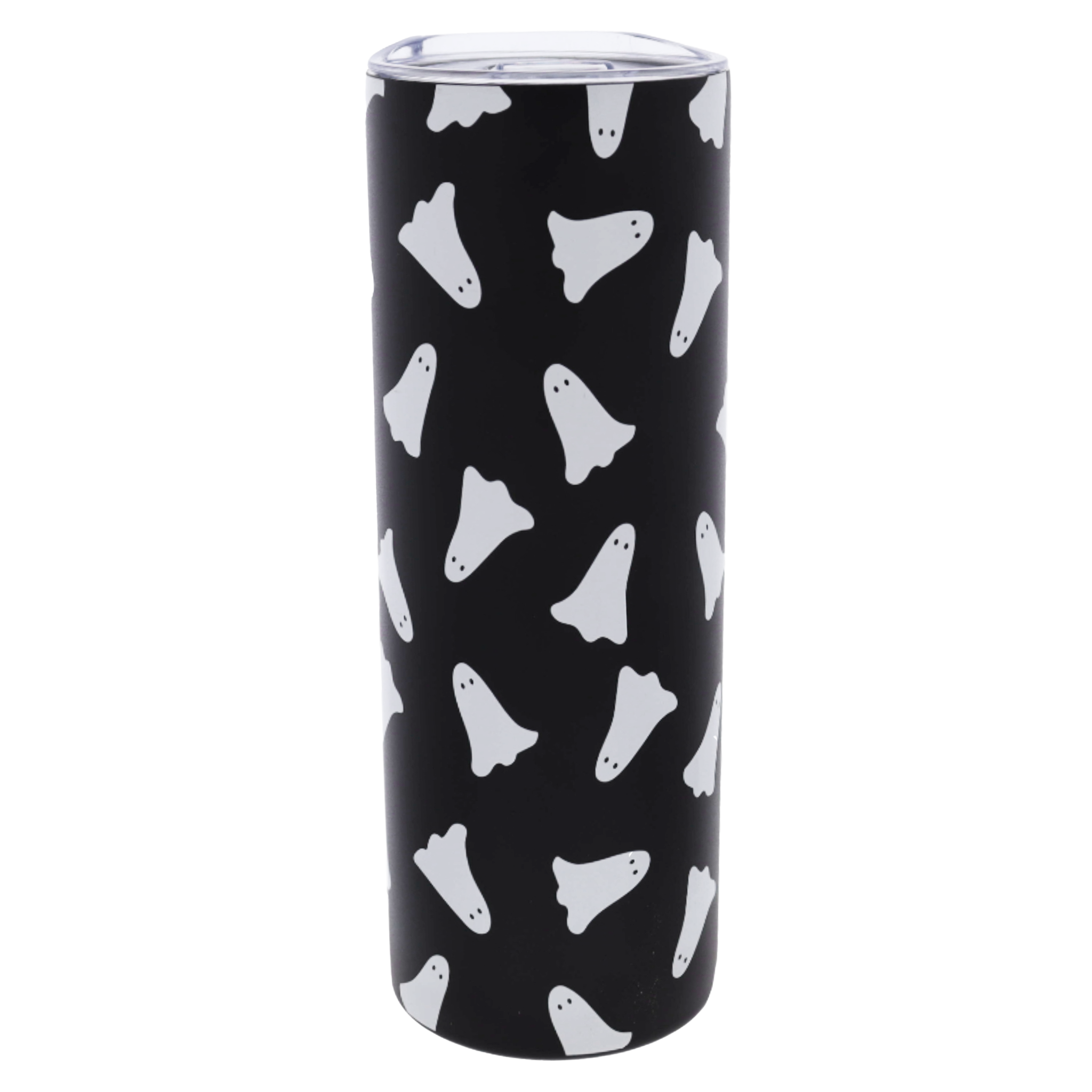 Boo! 20 Oz. Skinny Tumbler With Lid And Straw