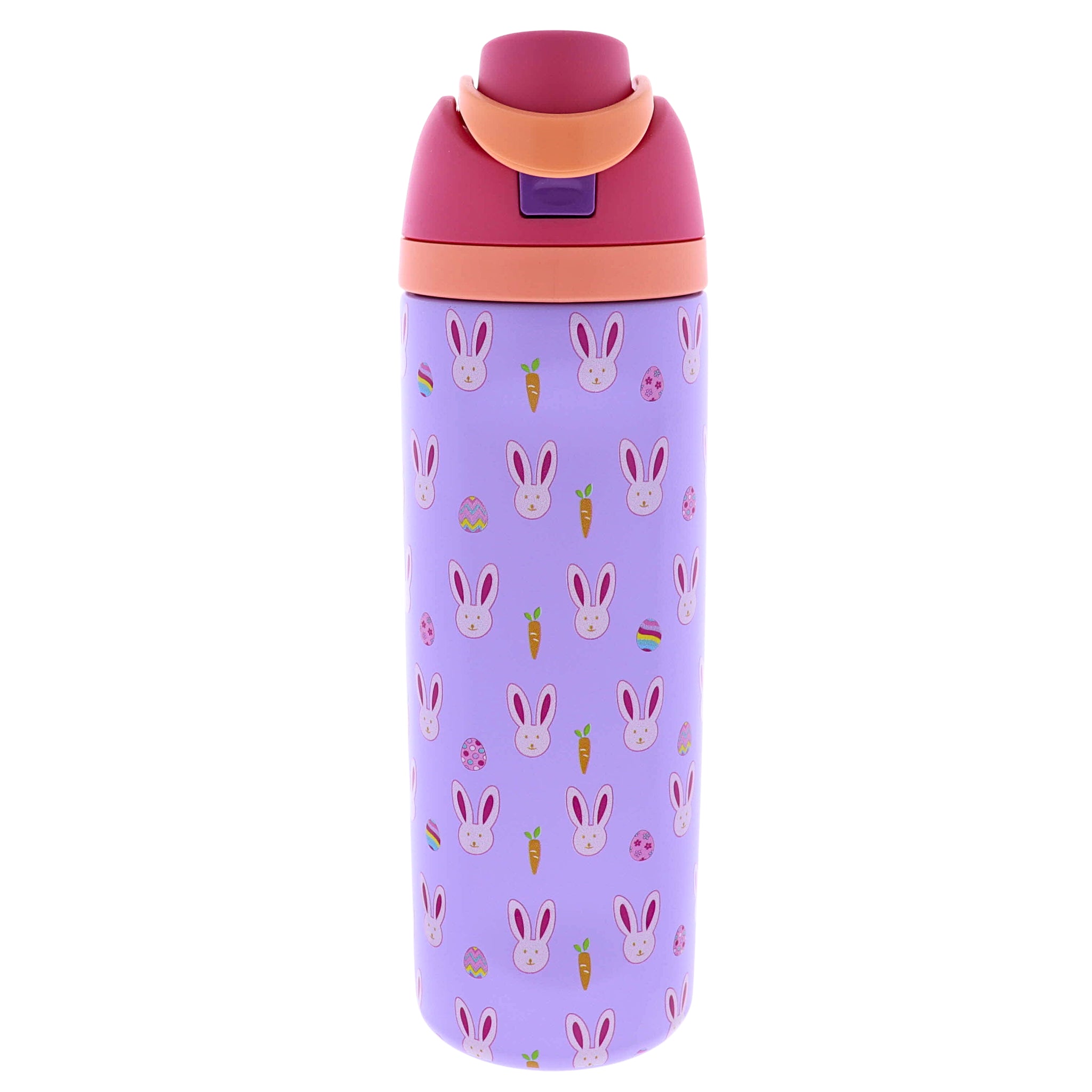 Hoppy Easter 24 Oz. Water Bottle With Straw Cap