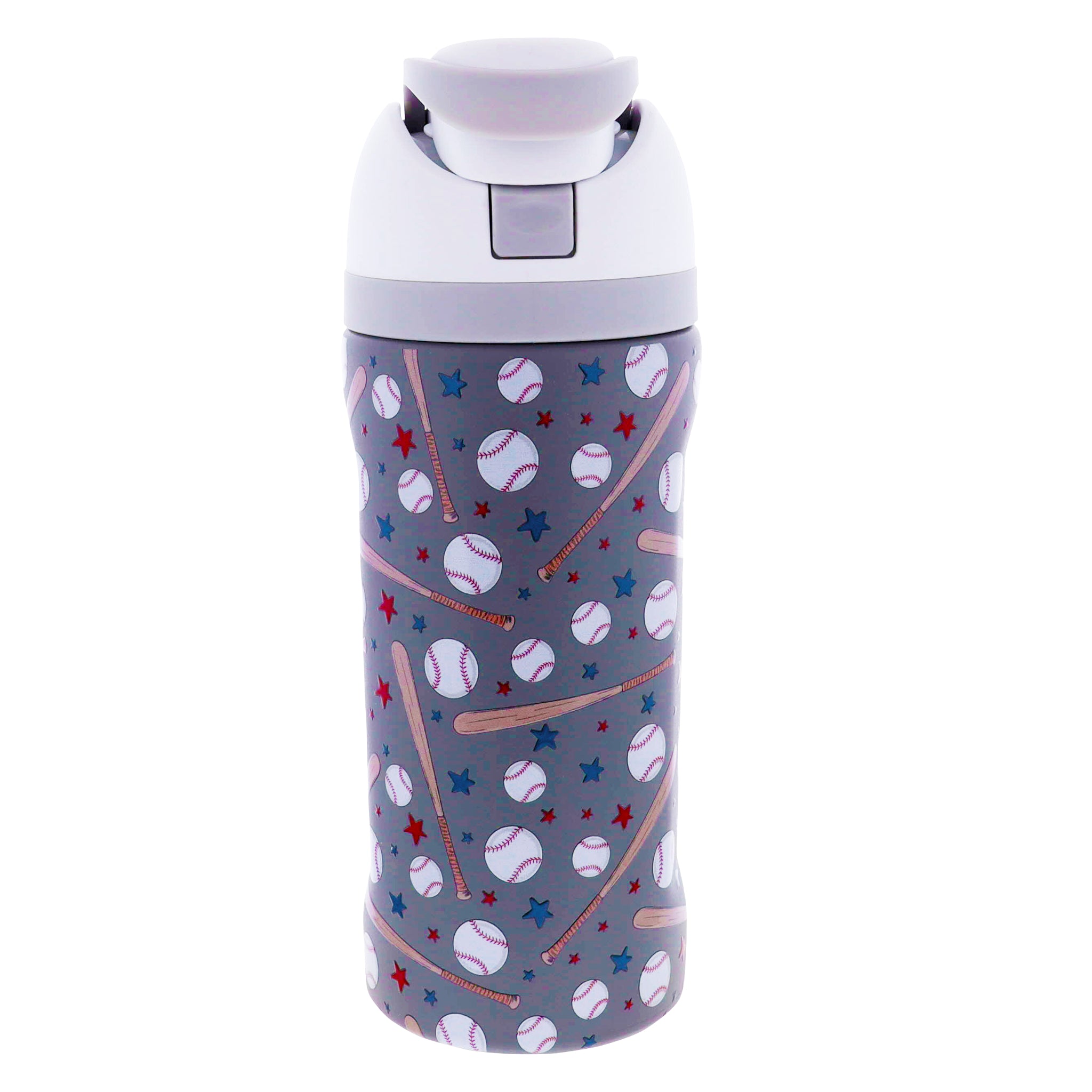 Kids Home Run Hero 16 Oz. Water Bottle With Straw Cap