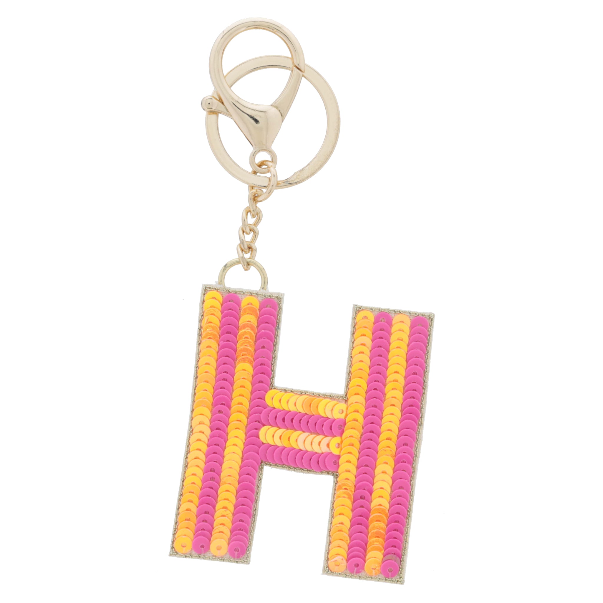 Multi Orange and Hot Pink Sequin 