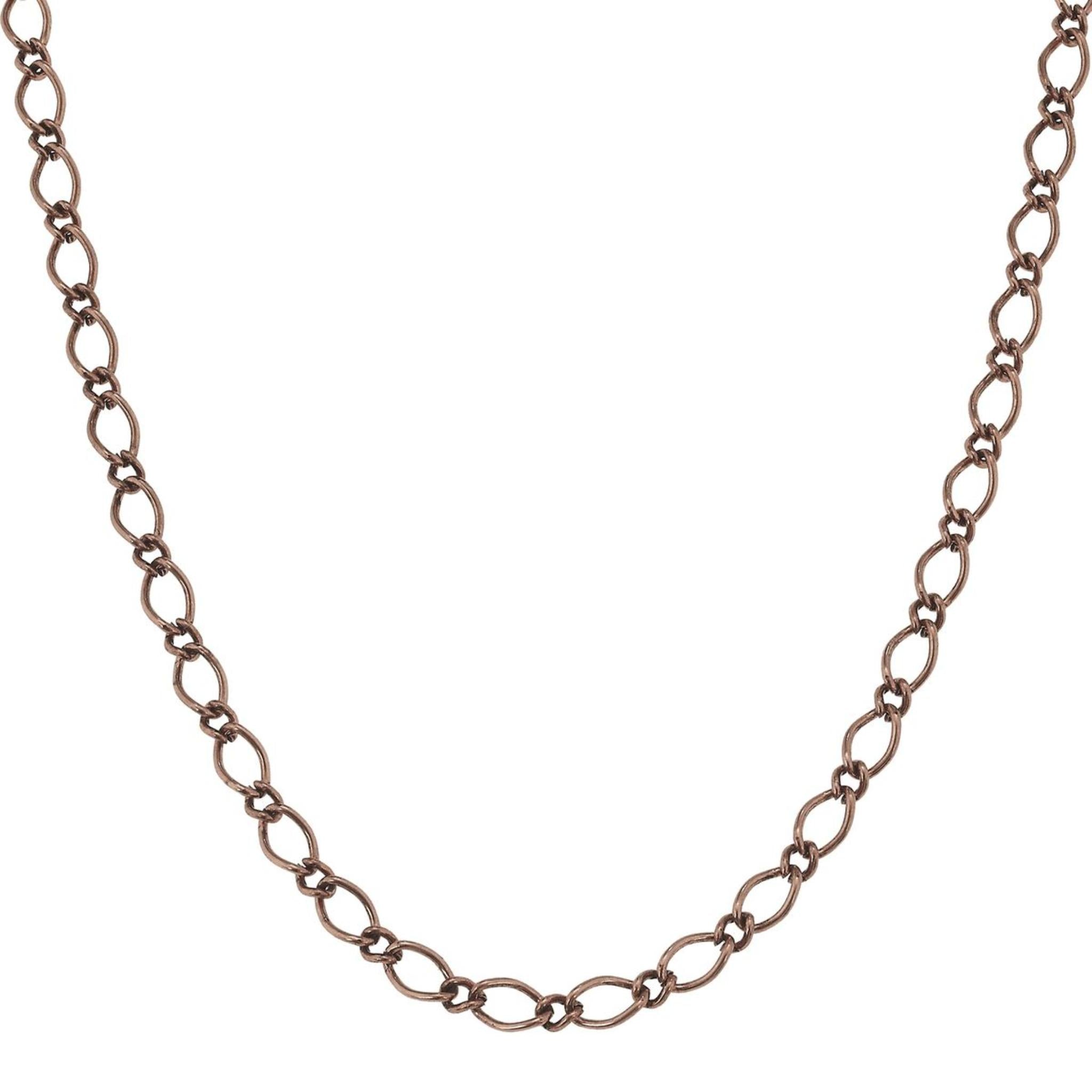 16" Copper Chain Link Necklace