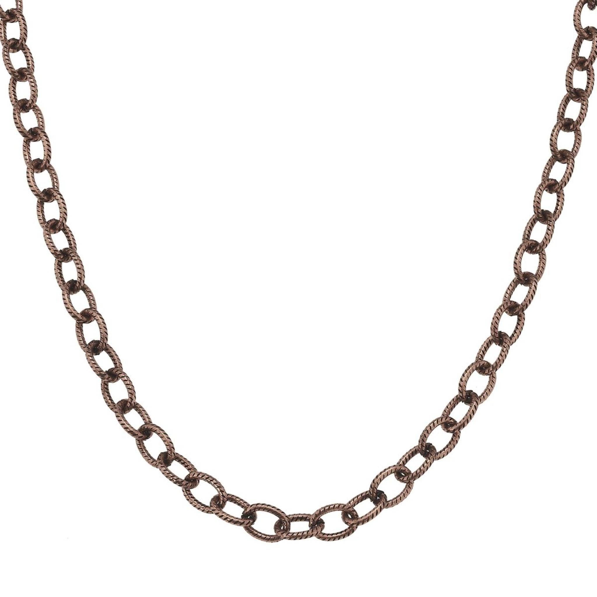 30" Copper Chain Necklace