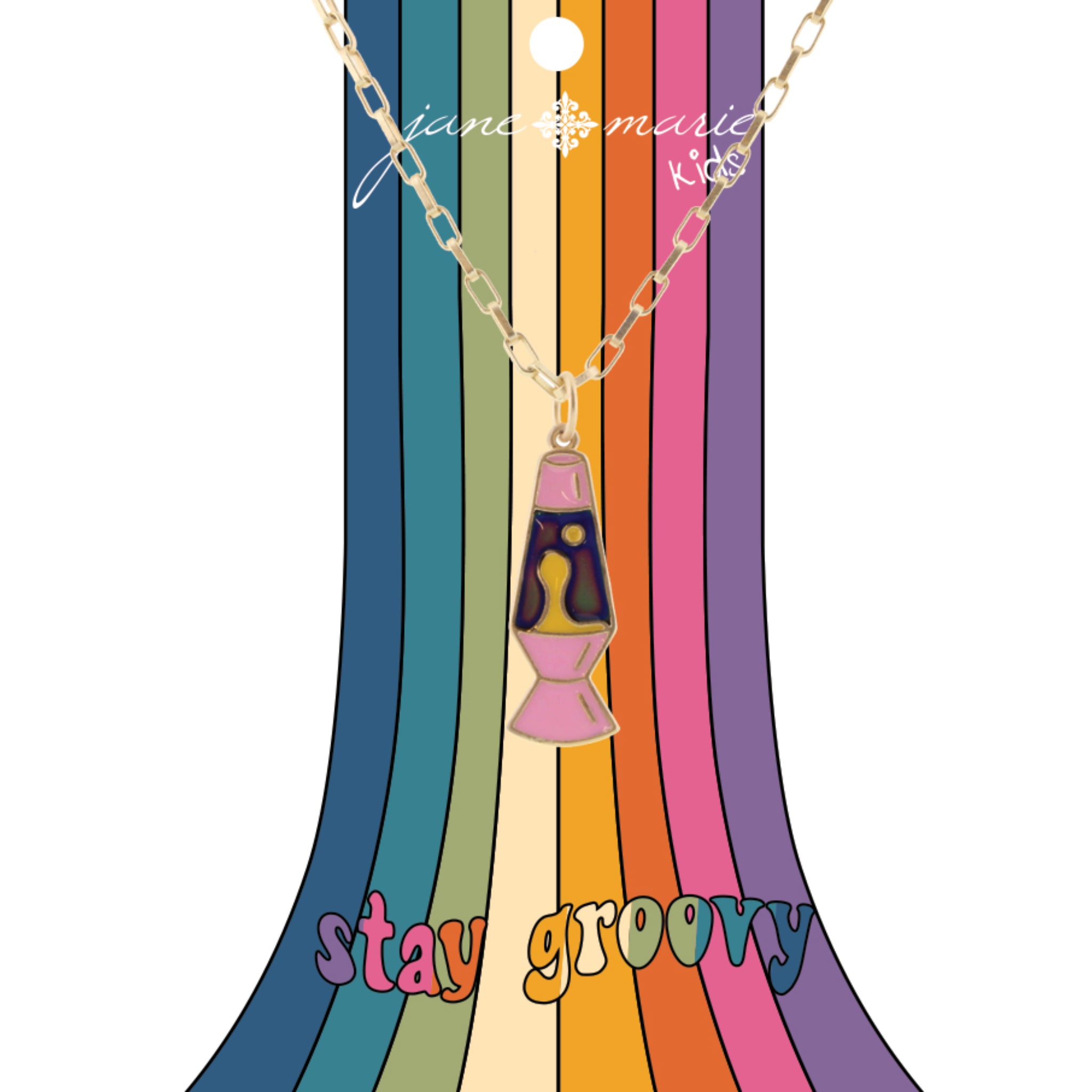 Kids 14" Mood Changing Lava Lamp Necklace