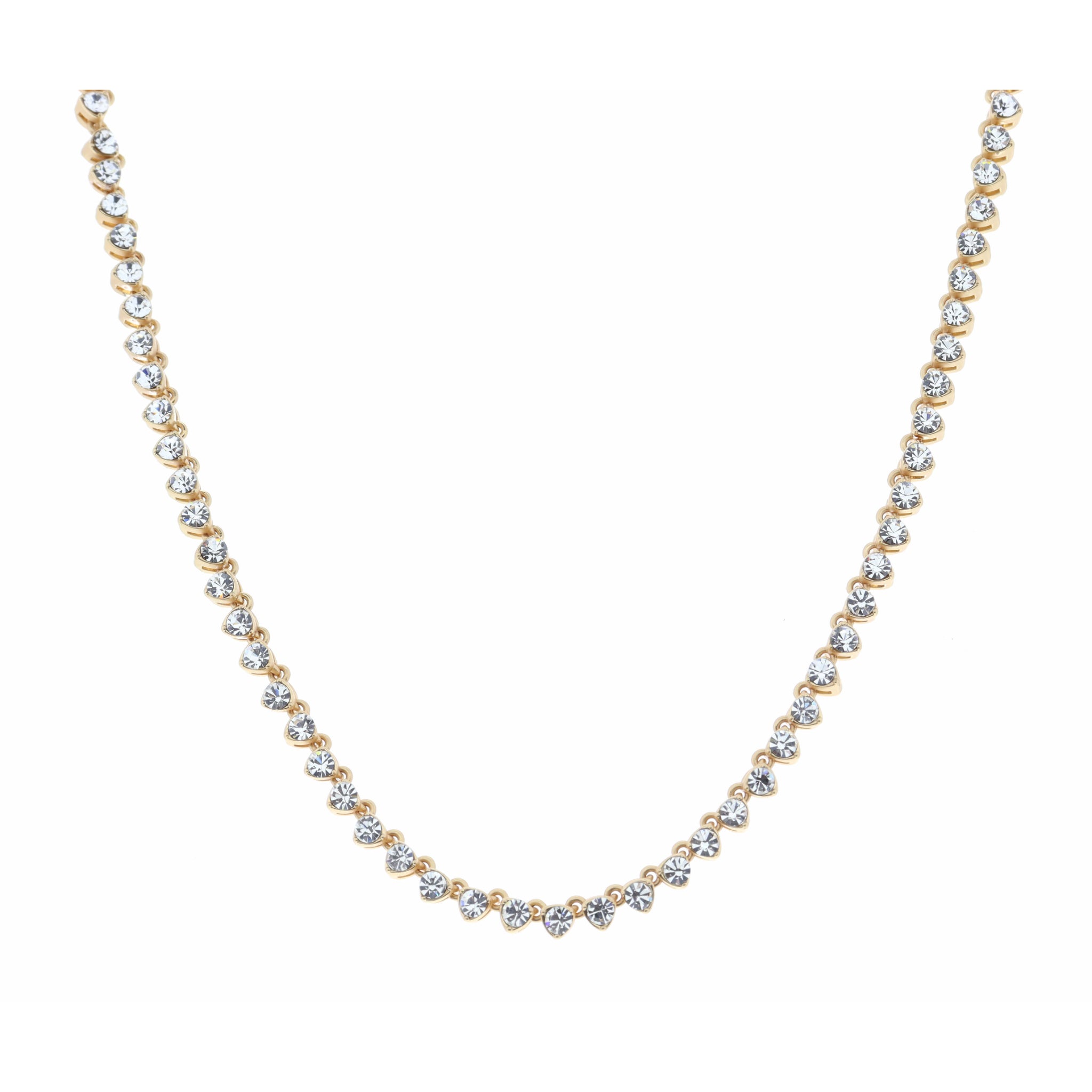 16" Teardrop Shaped Necklace, 2" Ext