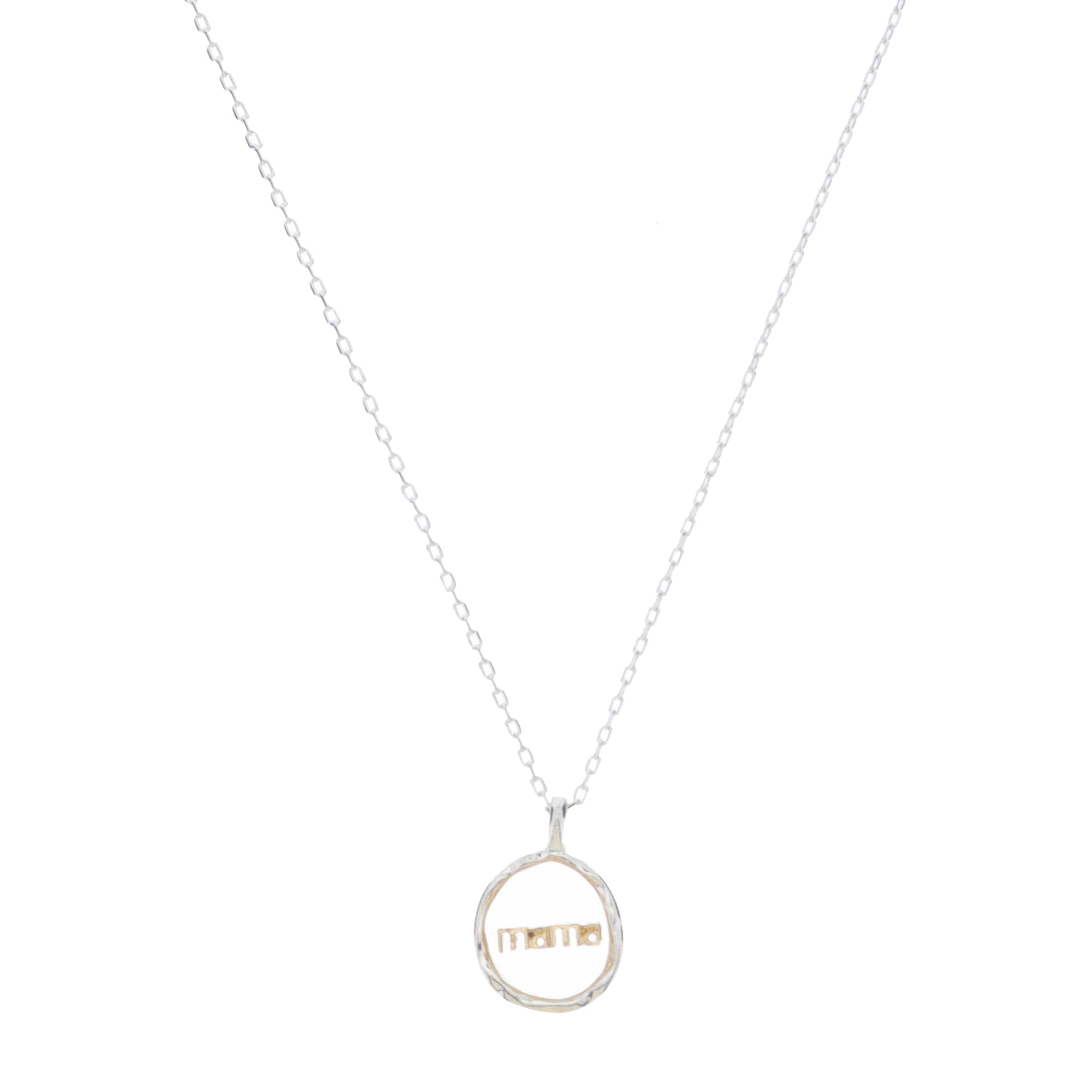 Gold Circle Encasing with Gold Cross Set in Clear Resin Necklace
