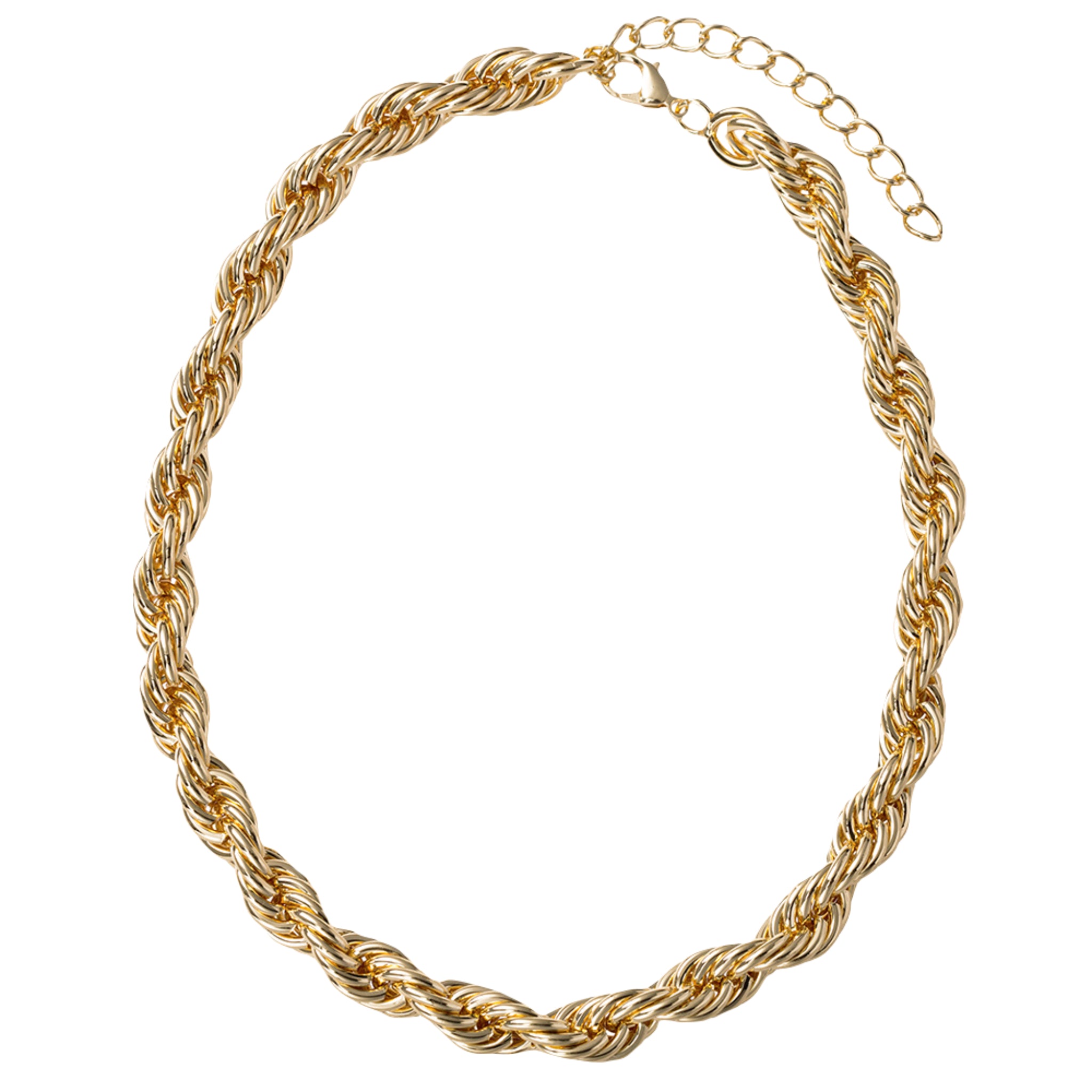Gold Wheat Chain Necklace