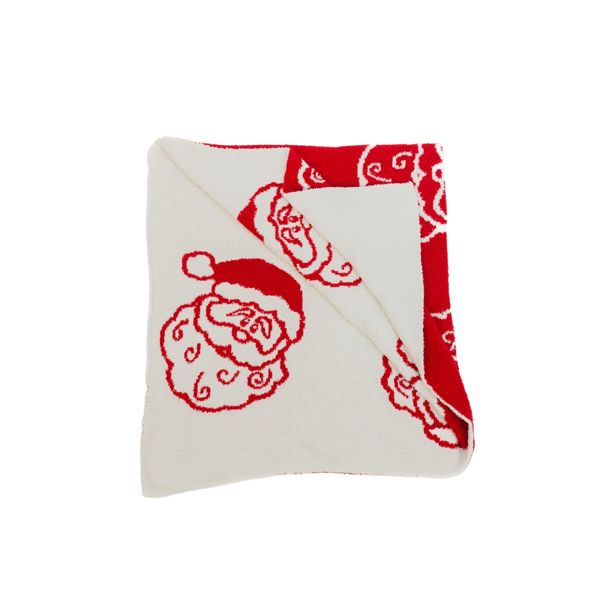 Santa Head Blanket