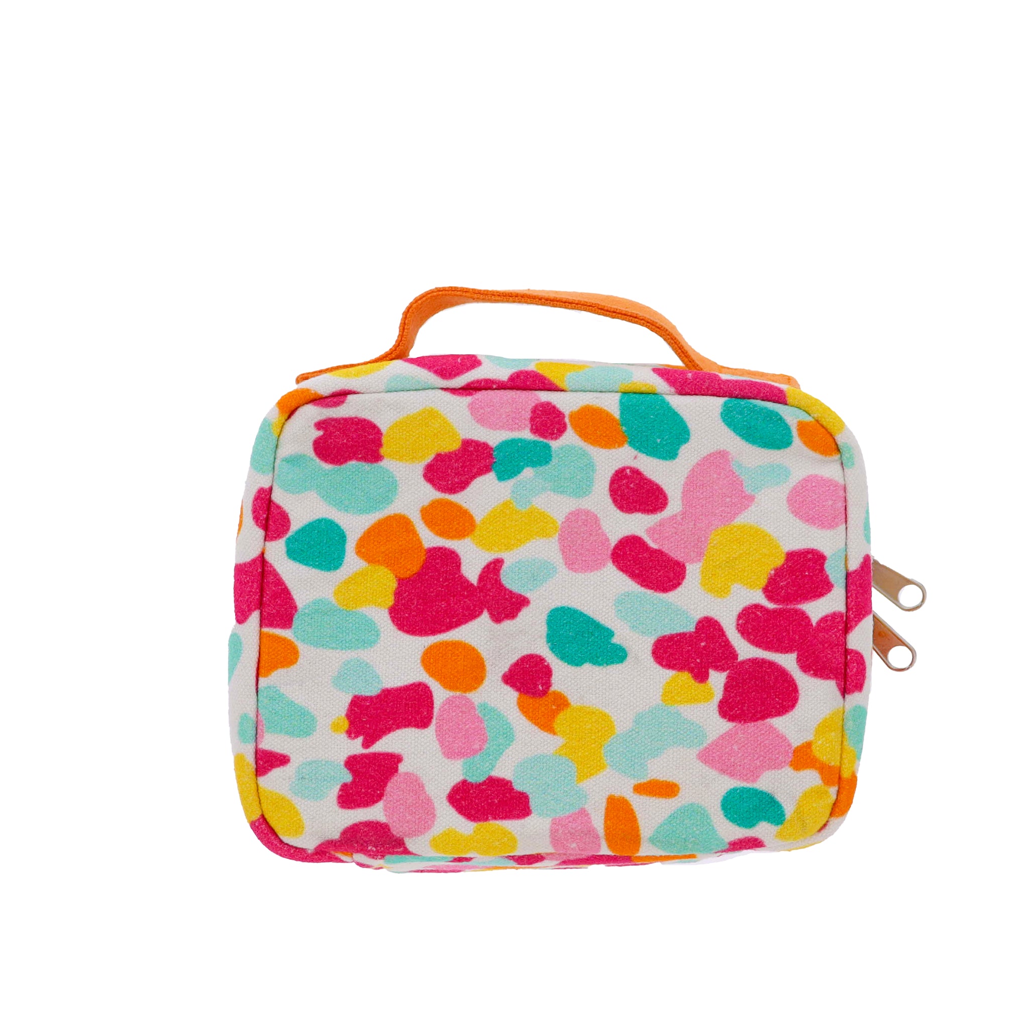 Confetti Bloom Small Zipper Pouch