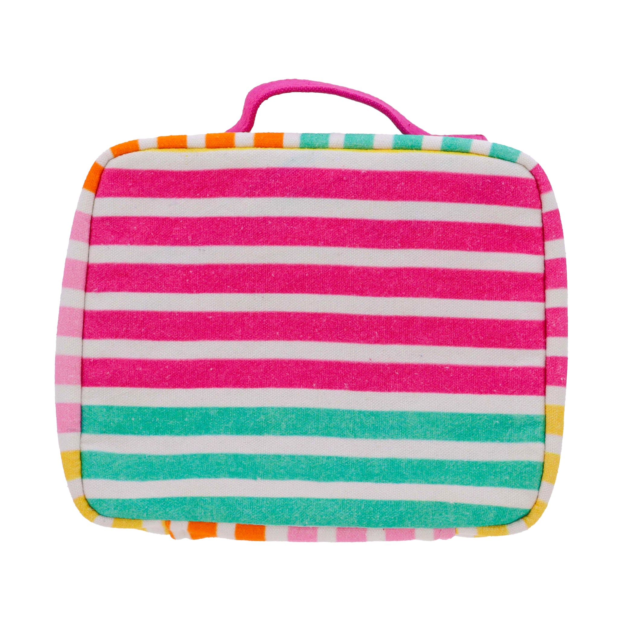 Downtown Stripe Medium Zipper Pouch